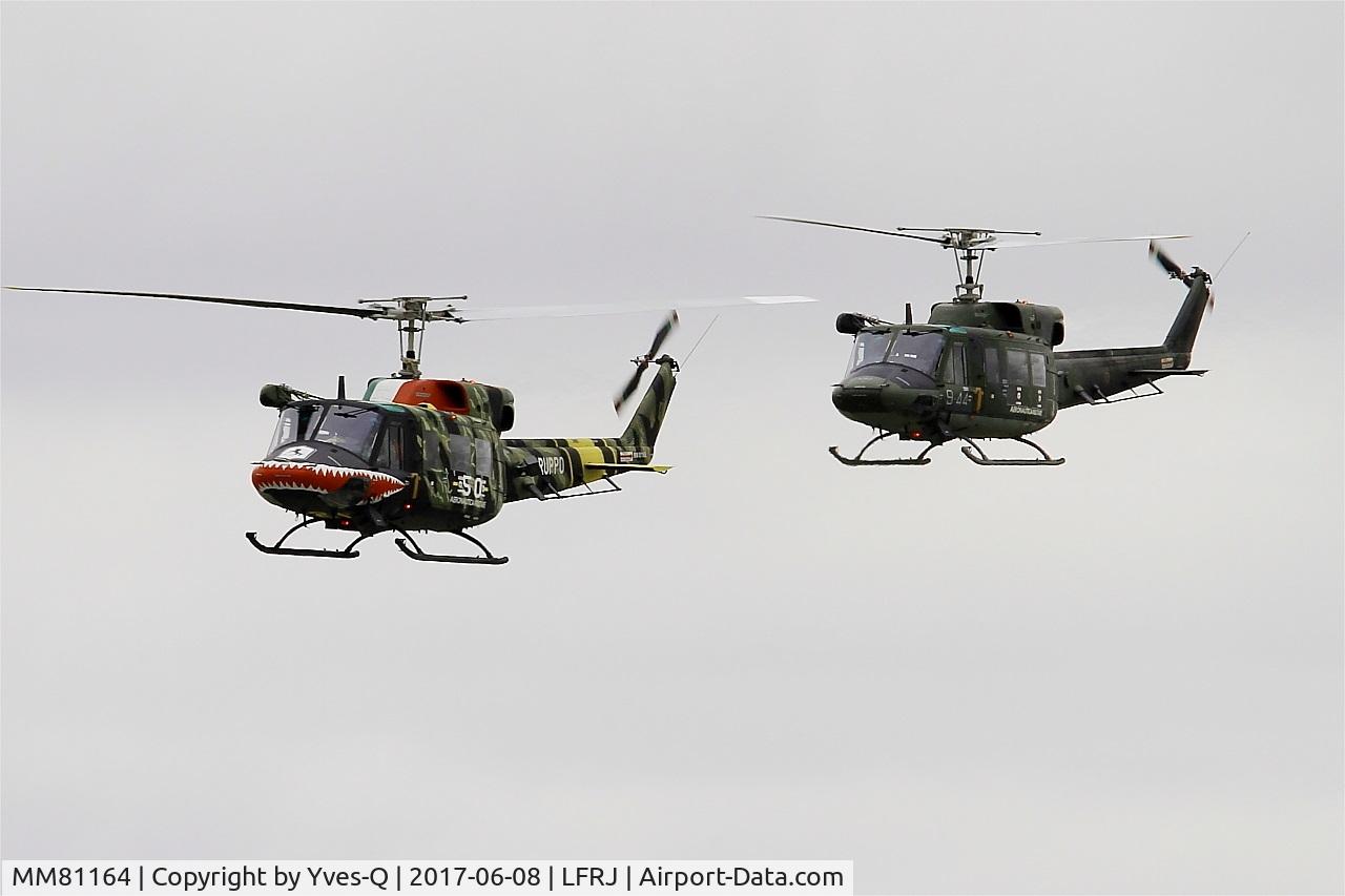 MM81164, Agusta AB-212AM C/N 5821, Agusta AB-212AM, Short approach rw 26, Landivisiau Naval Air Base (LFRJ) Tiger Meet 2017