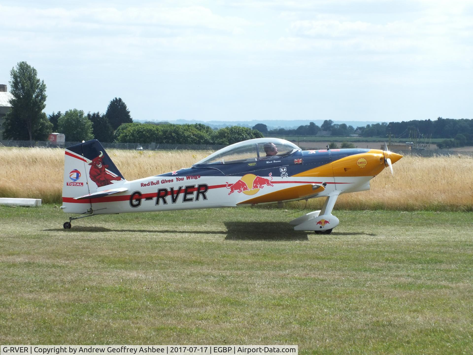 G-RVER, 1991 Vans RV-4 C/N 497, G-RVER at Cotswold Airport.