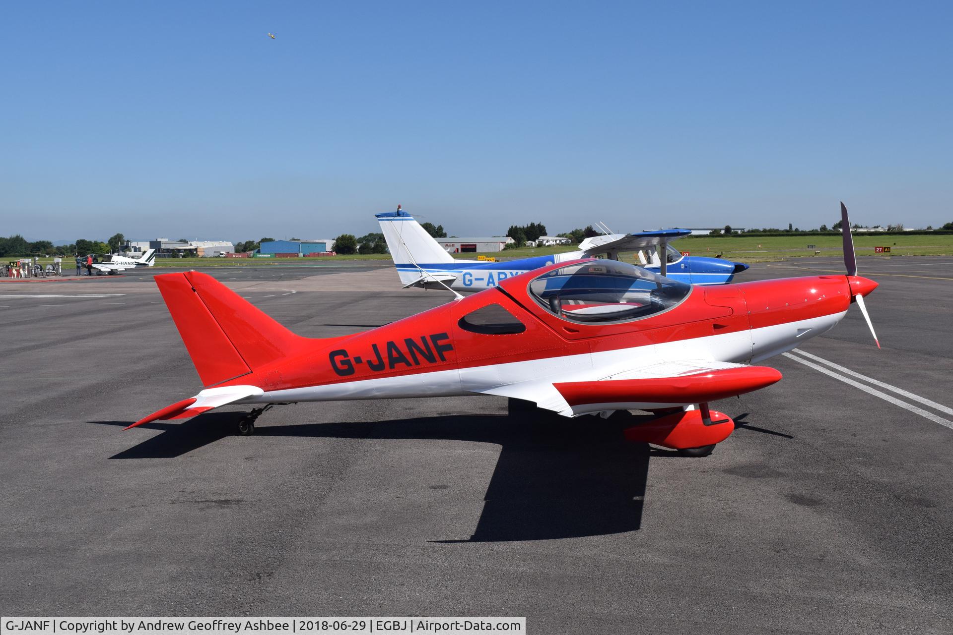 G-JANF, 2016 BRM Aero Bristell NG5 Speed Wing C/N LAA 385-15333, G-JANF at Gloucestershire Airport.