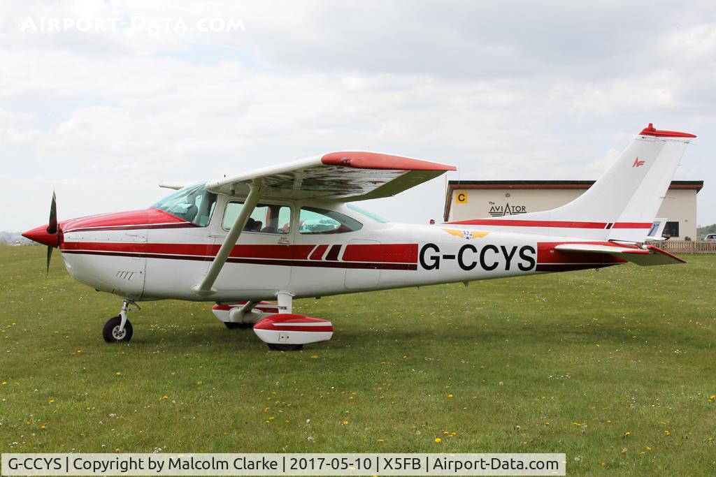 G-CCYS, 1979 Reims F182Q Skylane C/N 0126, Reims F182Q Skylane Fishburn Airfield May 10 2017
