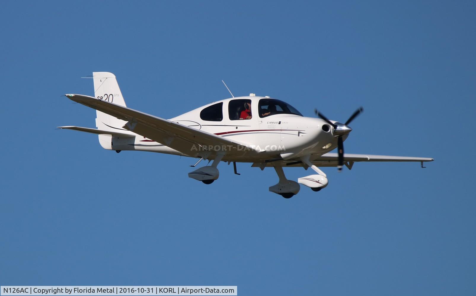 N126AC, Cirrus SR20 GTS C/N 2058, NBAA 2016