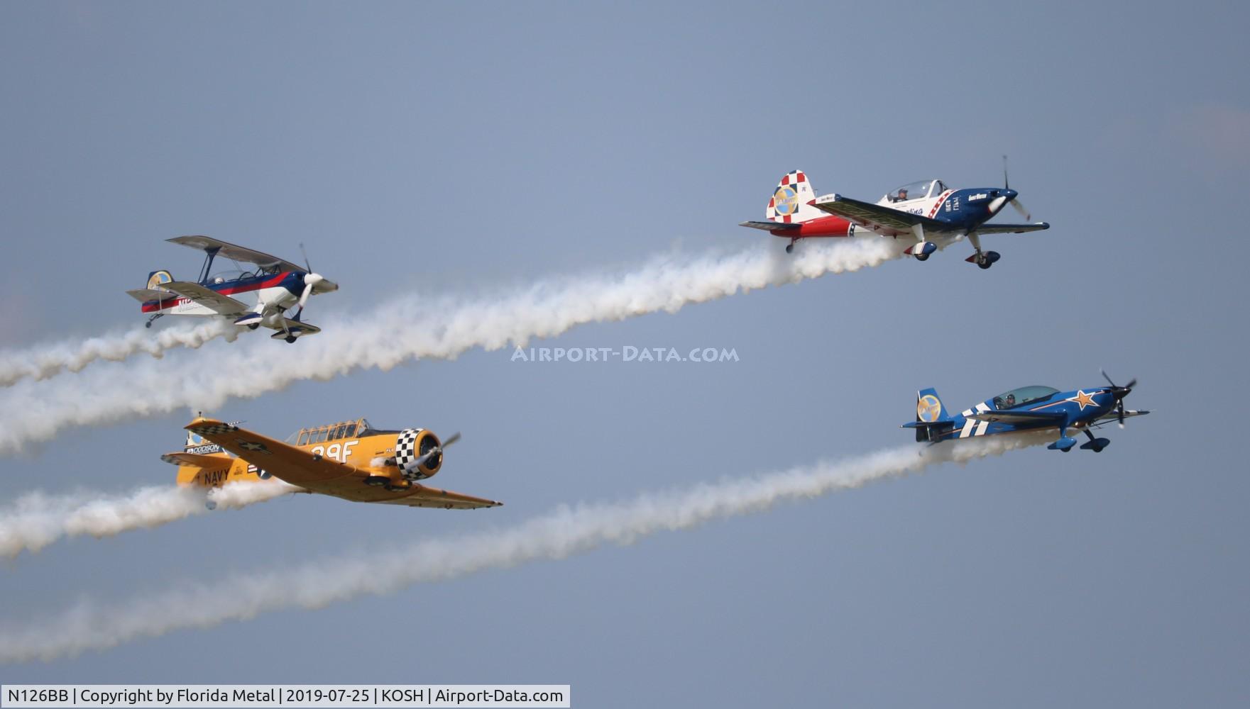 N126BB, 2001 Aviat Pitts S-2C Special C/N 6046, OSH 2019