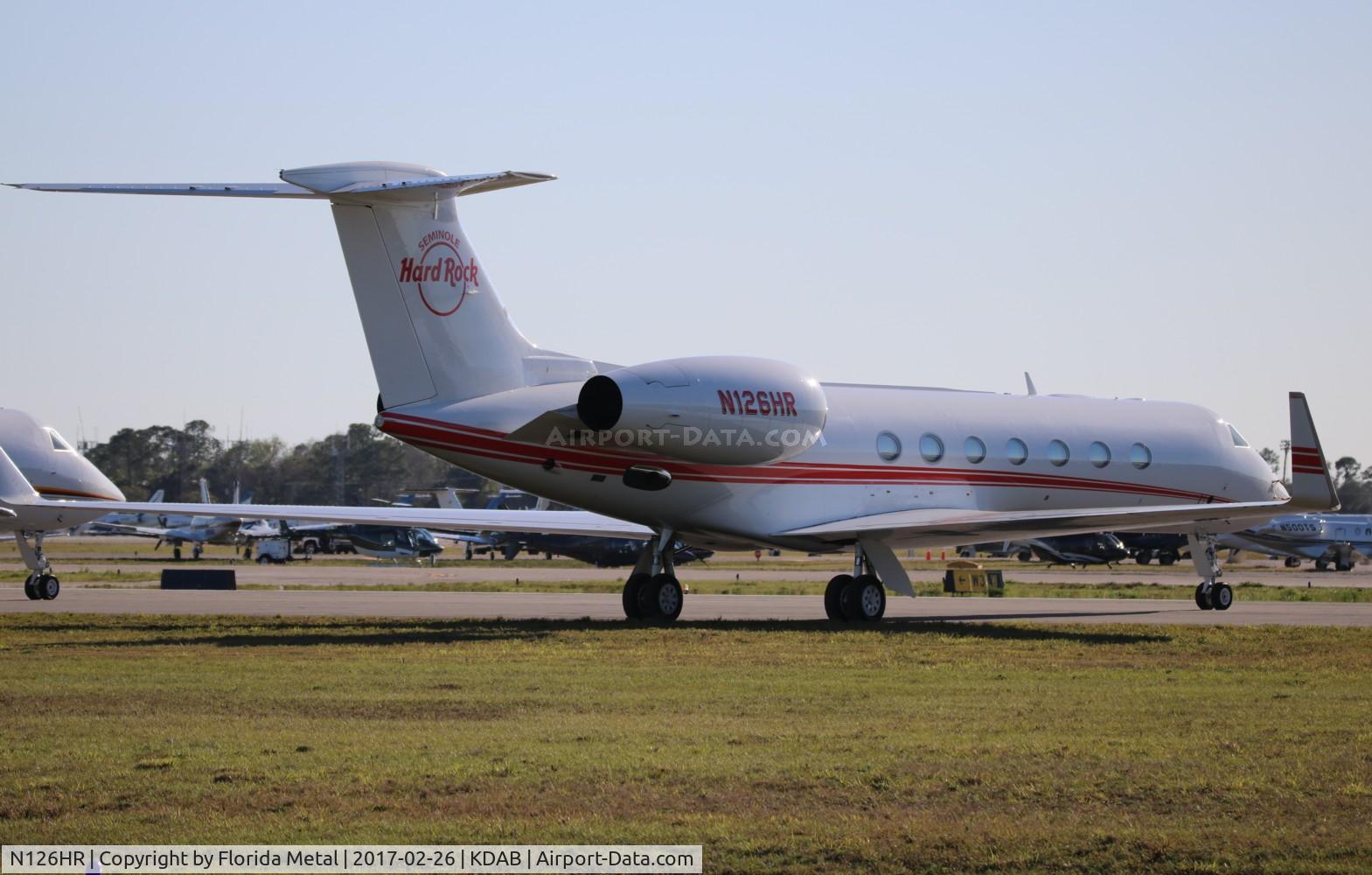 N126HR, 2013 Gulfstream Aerospace GV-SP (G550) C/N 5436, DAB 2017