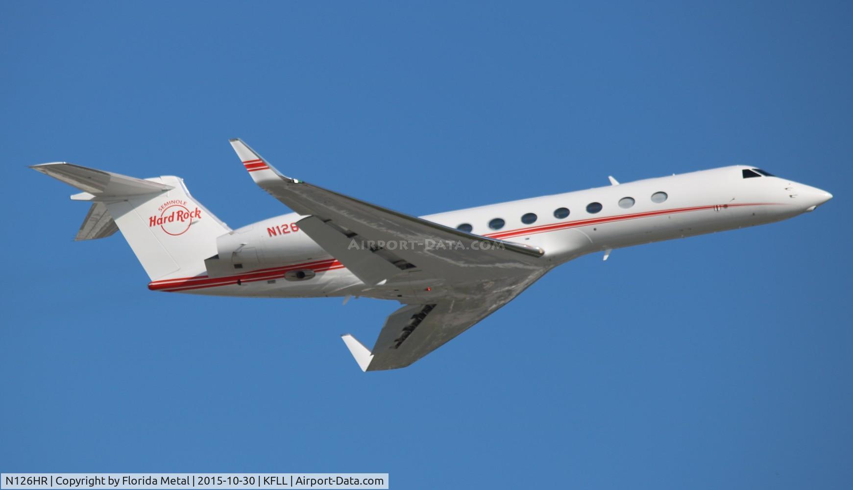 N126HR, 2013 Gulfstream Aerospace GV-SP (G550) C/N 5436, FLL 2015