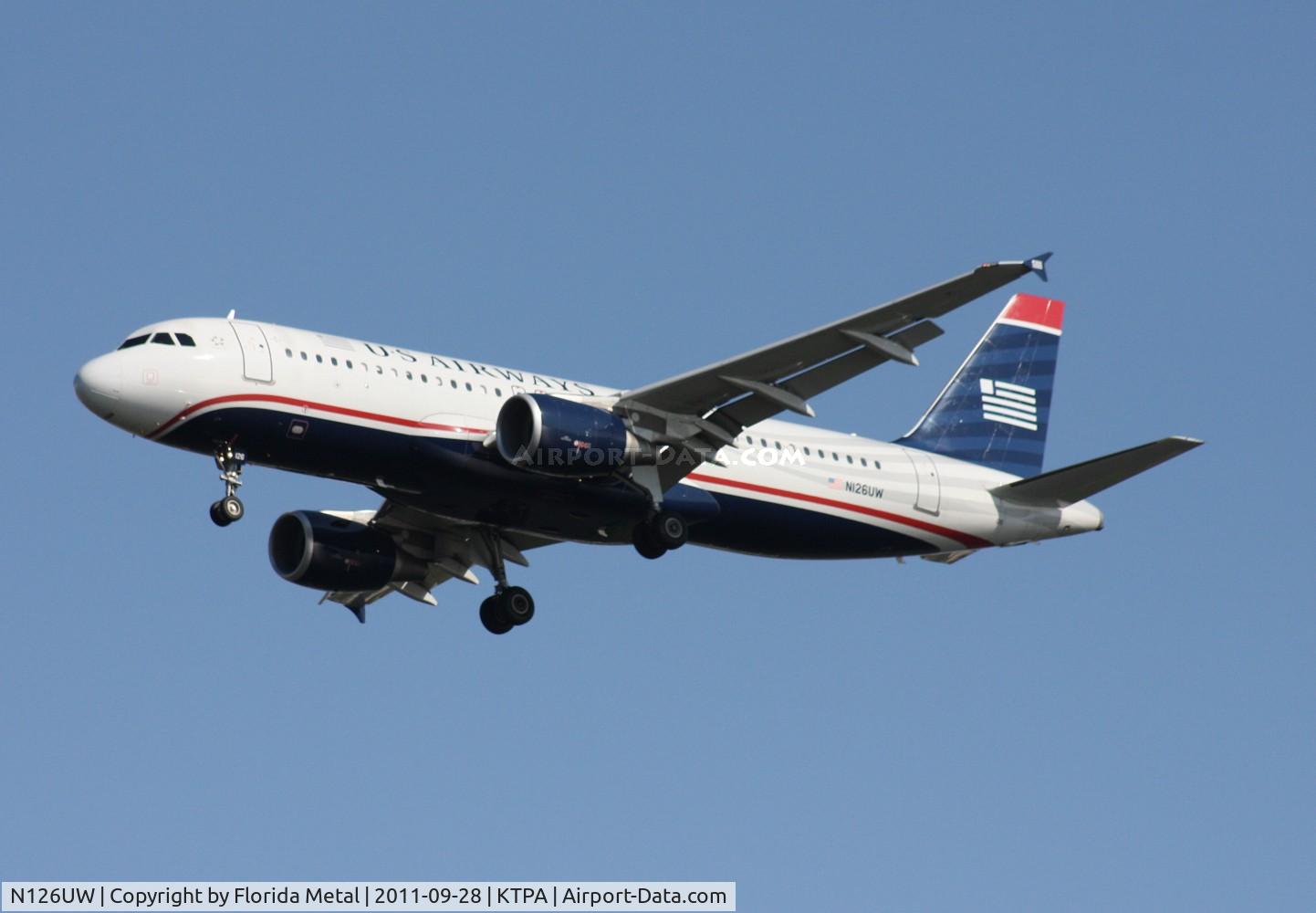 N126UW, 2009 Airbus A320-214 C/N 4149, TPA 2011