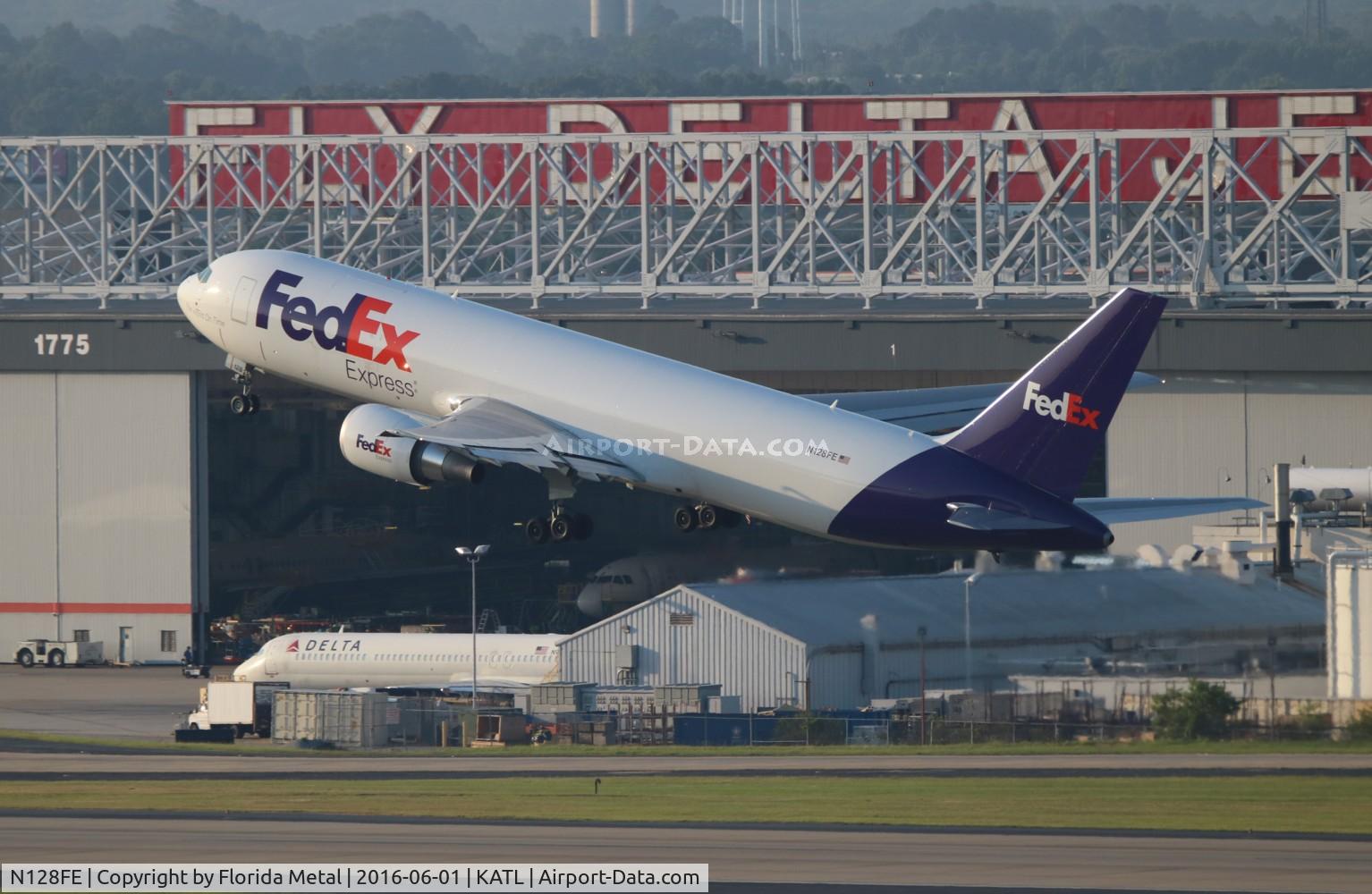 N128FE, 2015 Boeing 767-3S2F/ER C/N 42719, ATL 2016