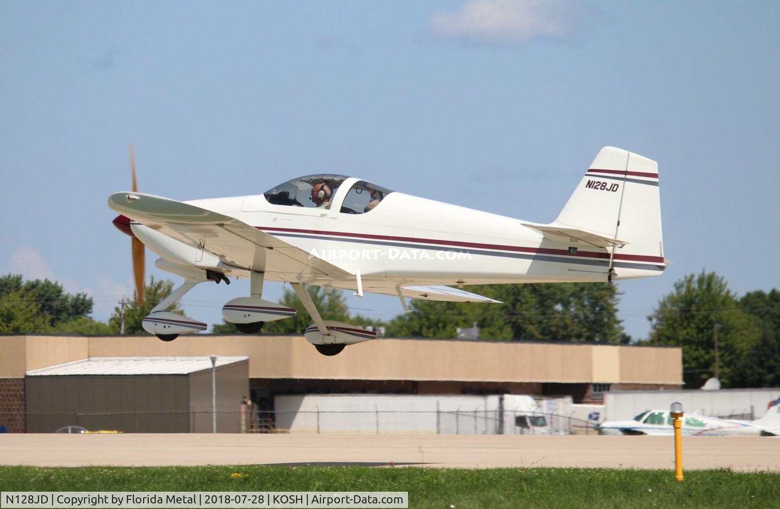 N128JD, 1999 Vans RV-6A C/N 24632, OSH 2018