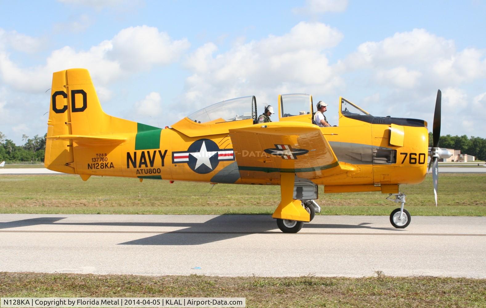 N128KA, 1958 North American T-28B Trojan C/N 200-123 (137760), SNF 2014