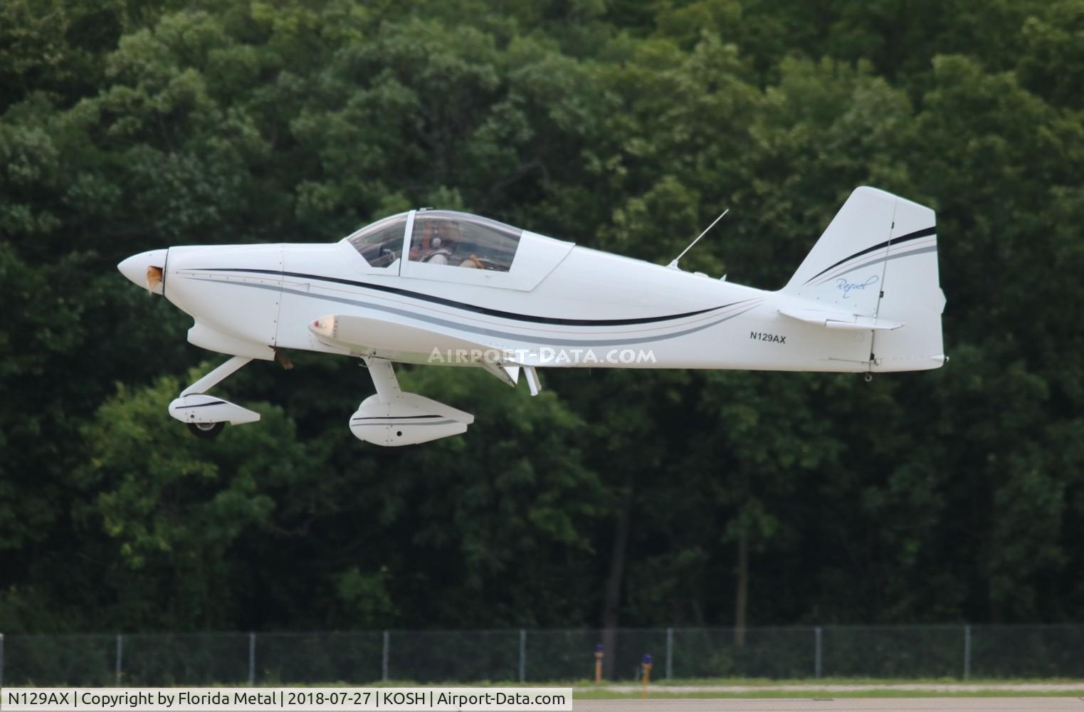 N129AX, 2005 Vans RV-6A C/N 60326, OSH 2018