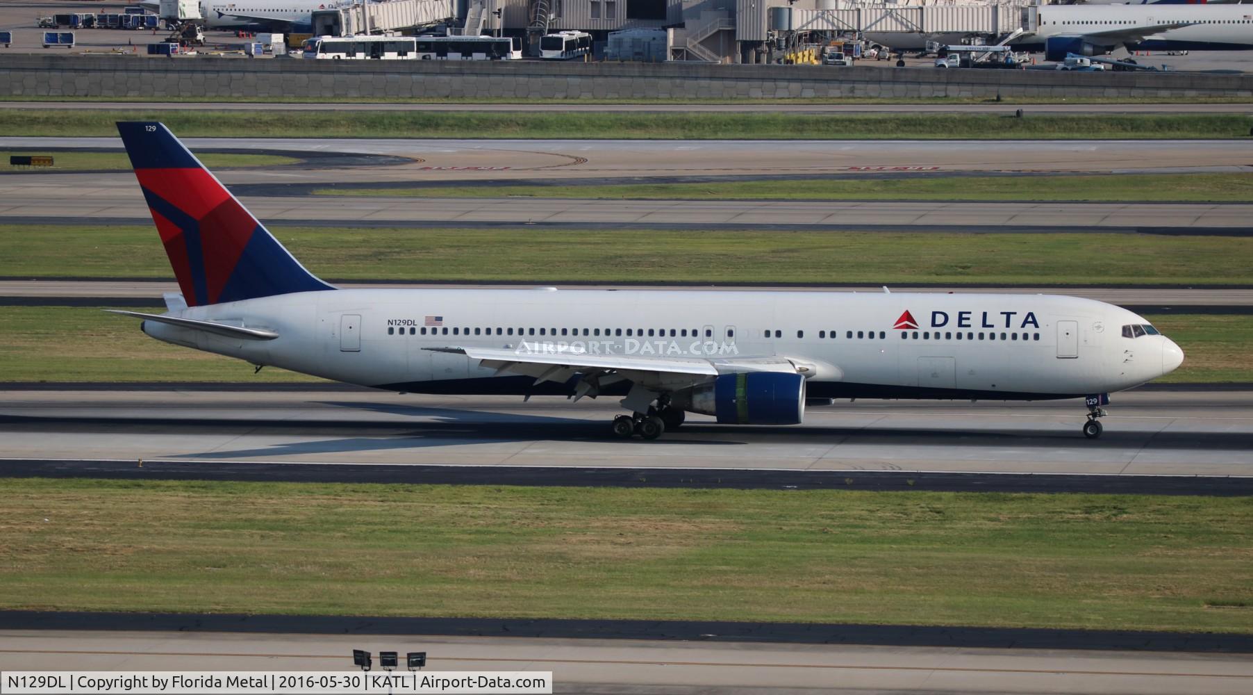 N129DL, 1988 Boeing 767-332 C/N 24079, ATL 2016