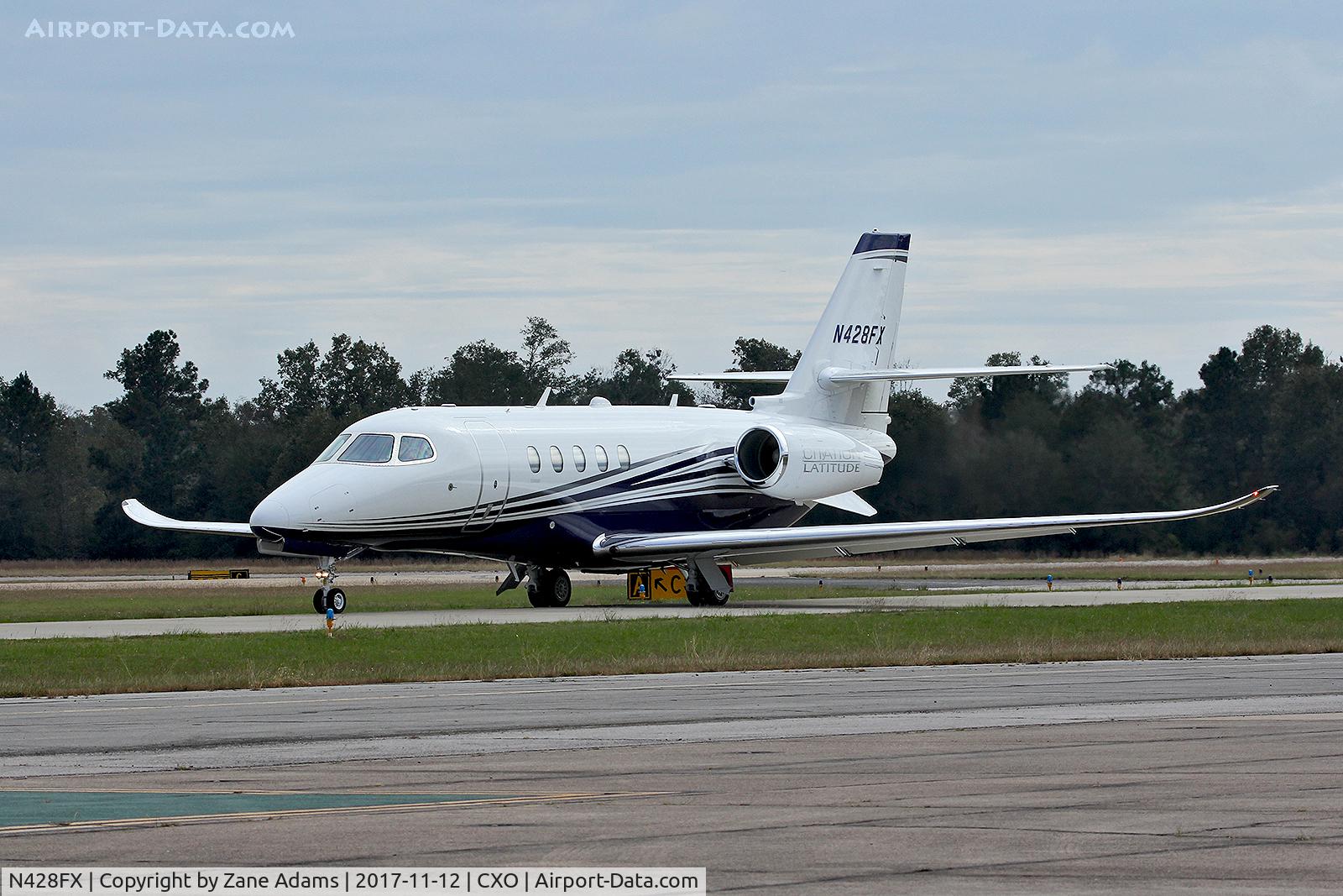 N428FX, 2017 Cessna 680A Citation Latitude C/N 680A-0048, Conroe, TX