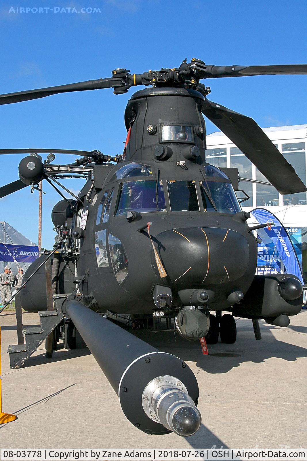 08-03778, 2008 Boeing Vertol MH-47G C/N M3717, 2018 EAA AirVenture