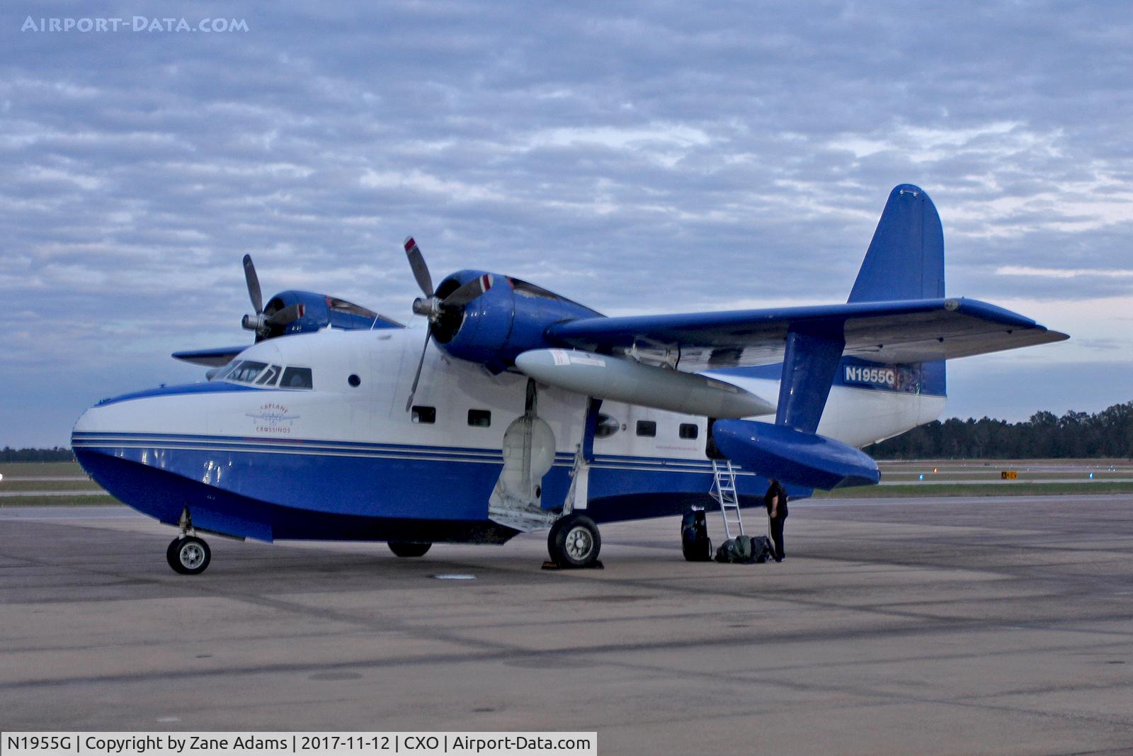 N1955G, 1954 Grumman HU-16C (UF-1) Albatross Albatross C/N 406, Conroe, TX