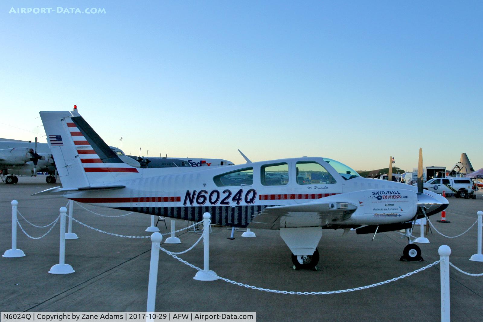 N6024Q, 1979 Beech 95-B55 (T42A) Baron C/N TC-2209, At the 2019 Alliance Airshow