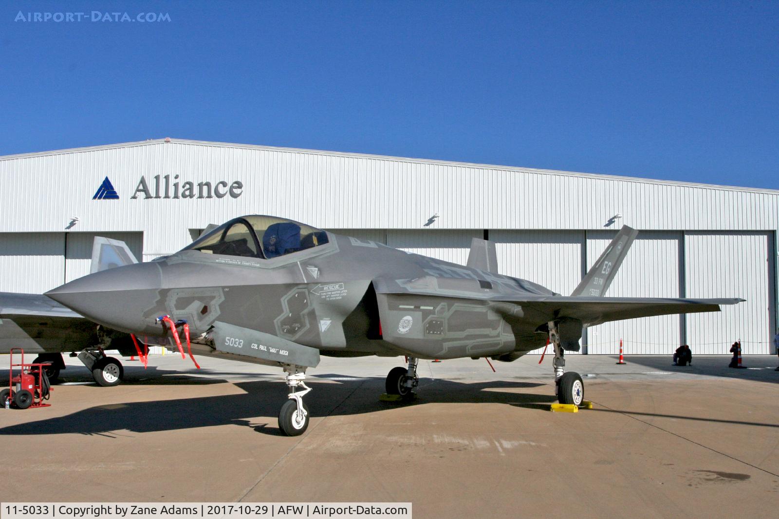 11-5033, 2014 Lockheed Martin F-35A Lightning II C/N AF-44, At the 2019 Alliance Airshow