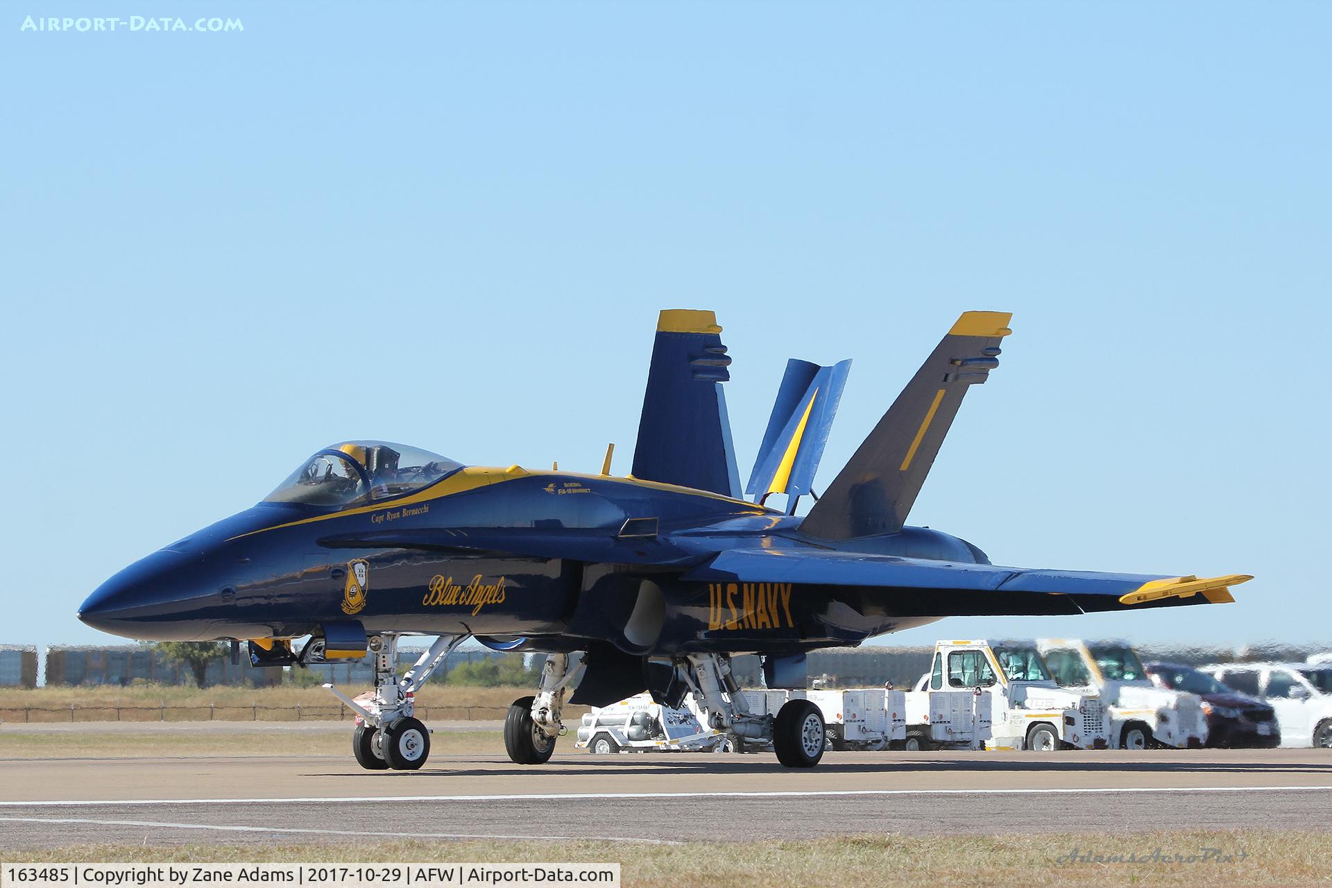 163485, 1988 McDonnell Douglas F/A-18C Hornet C/N 0717/C044, At the 2019 Alliance Airshow
