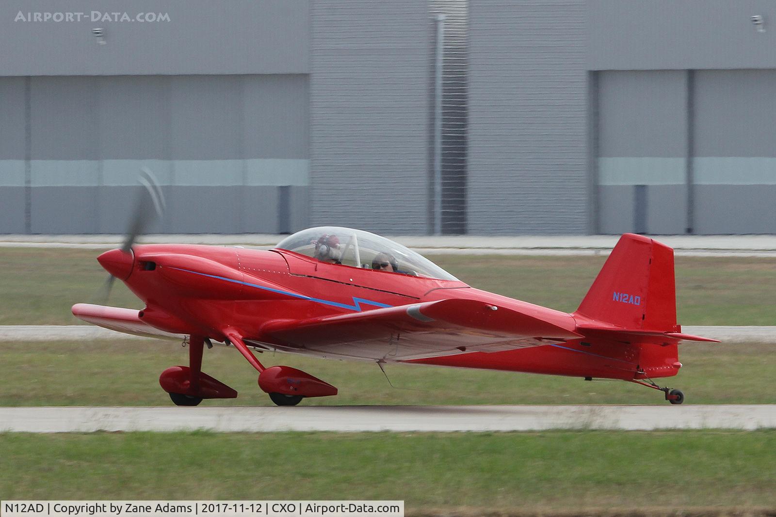 N12AD, 1994 Vans RV-4 C/N JWA-2, Conroe, Texas