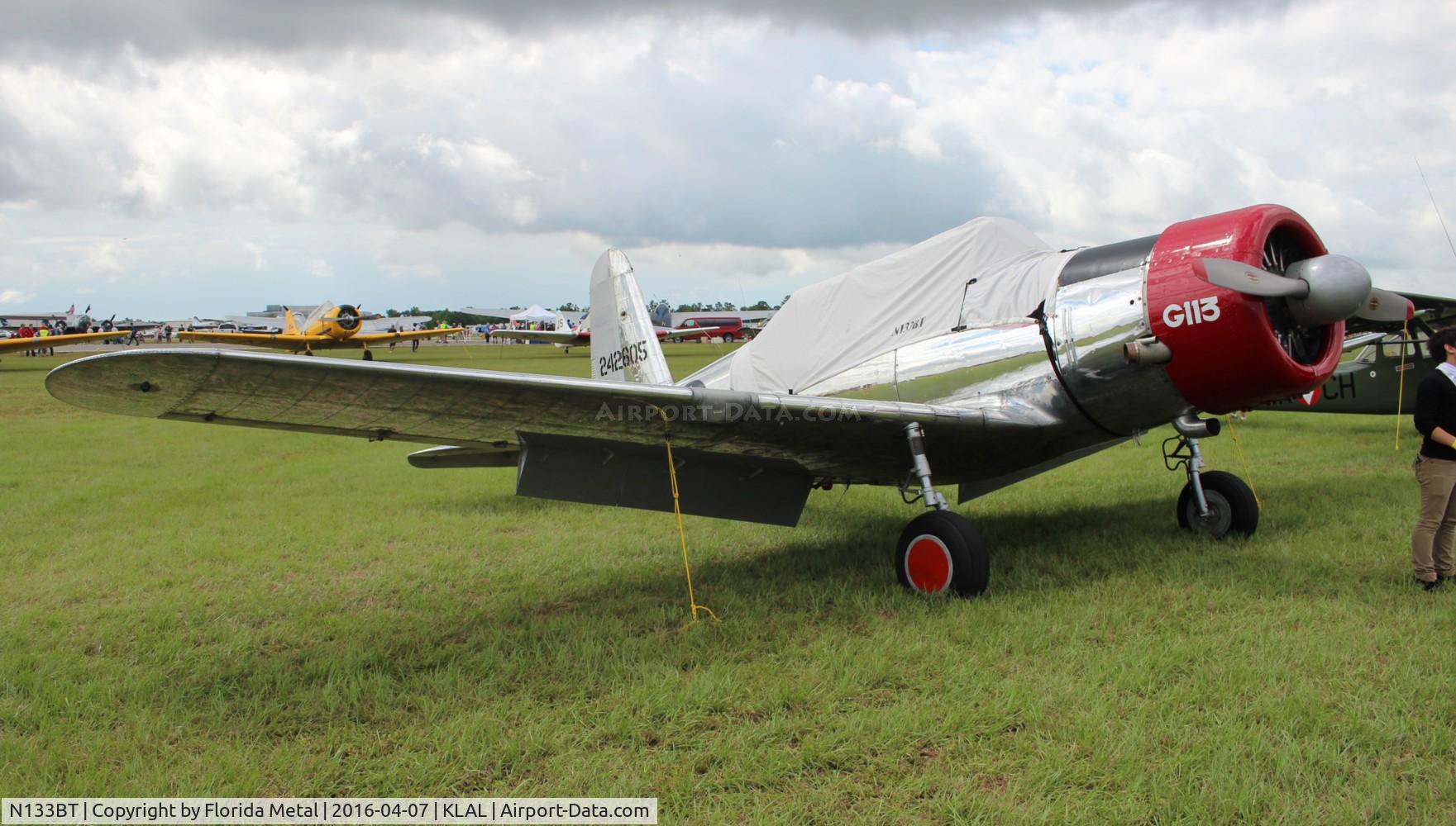 N133BT, 1943 Consolidated Vultee BT-13A C/N 9683, SNF 2016