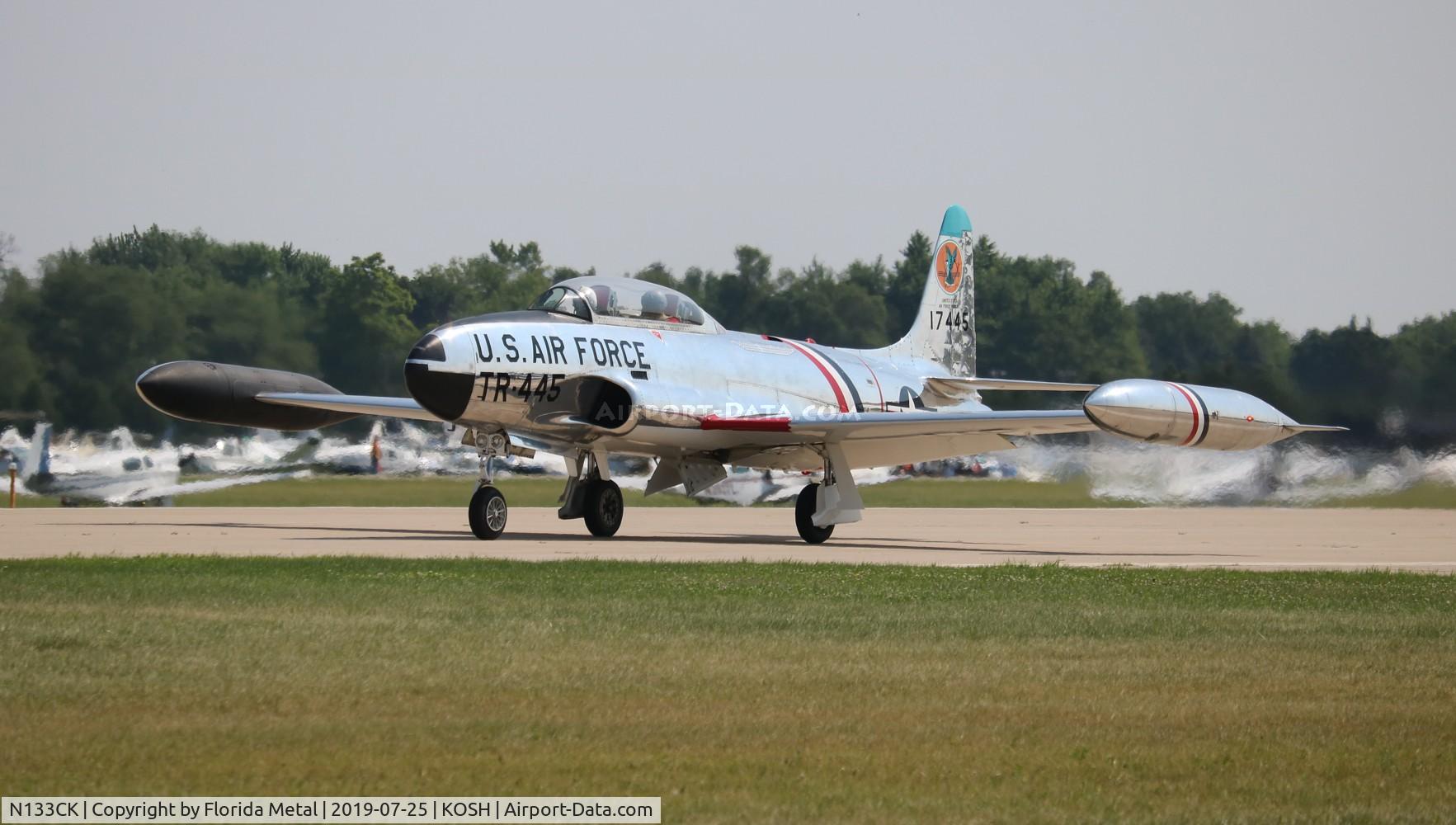 N133CK, 1951 Lockheed T-33A Shooting Star C/N 580-7138, OSH 2019
