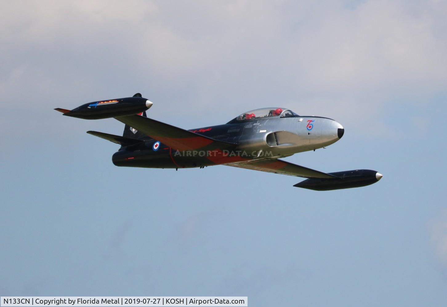 N133CN, Canadair CT-133 Silver Star C/N T33-052, OSH 2019