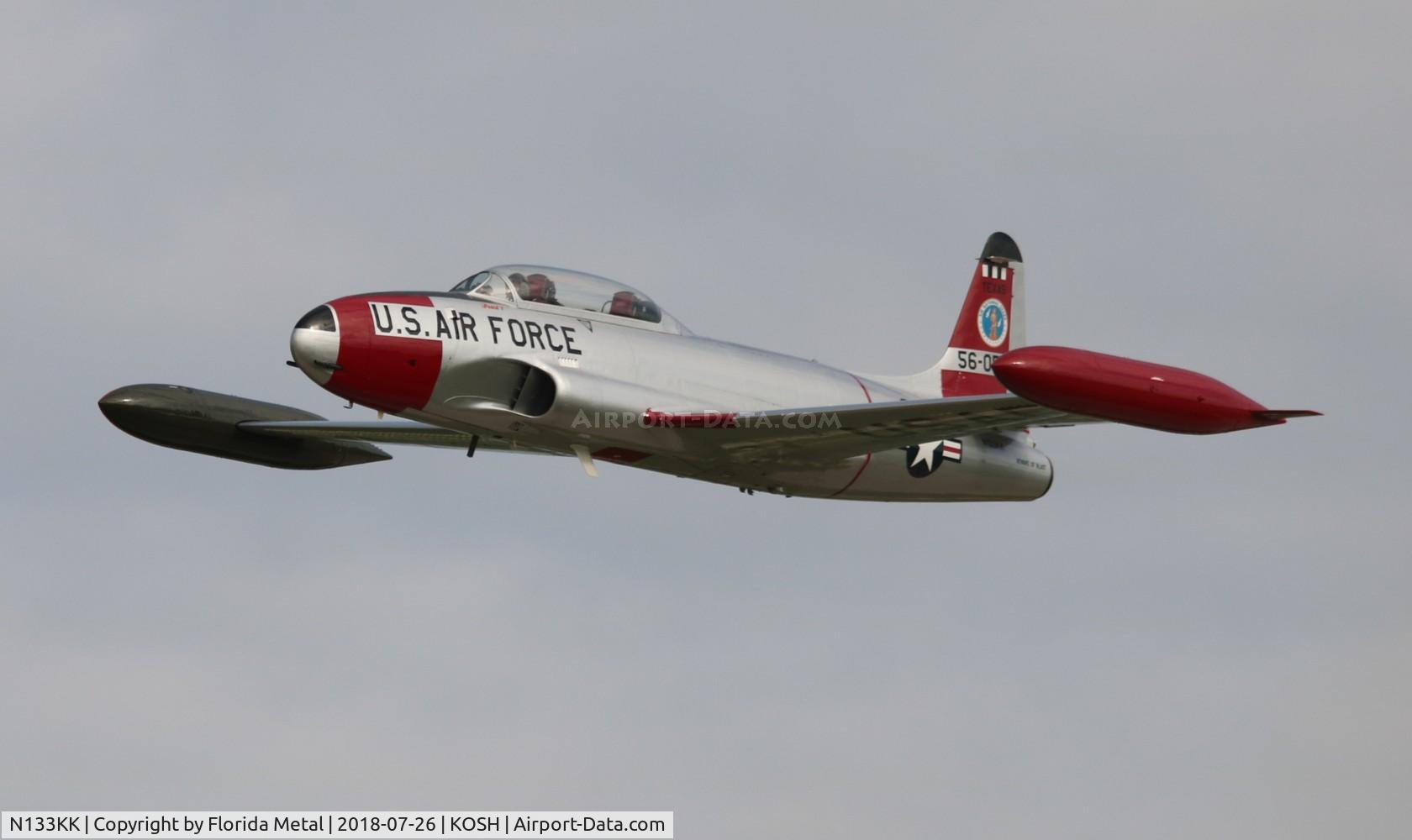 N133KK, Canadair T-33AN Silver Star 3 C/N T33-556, OSH 2018