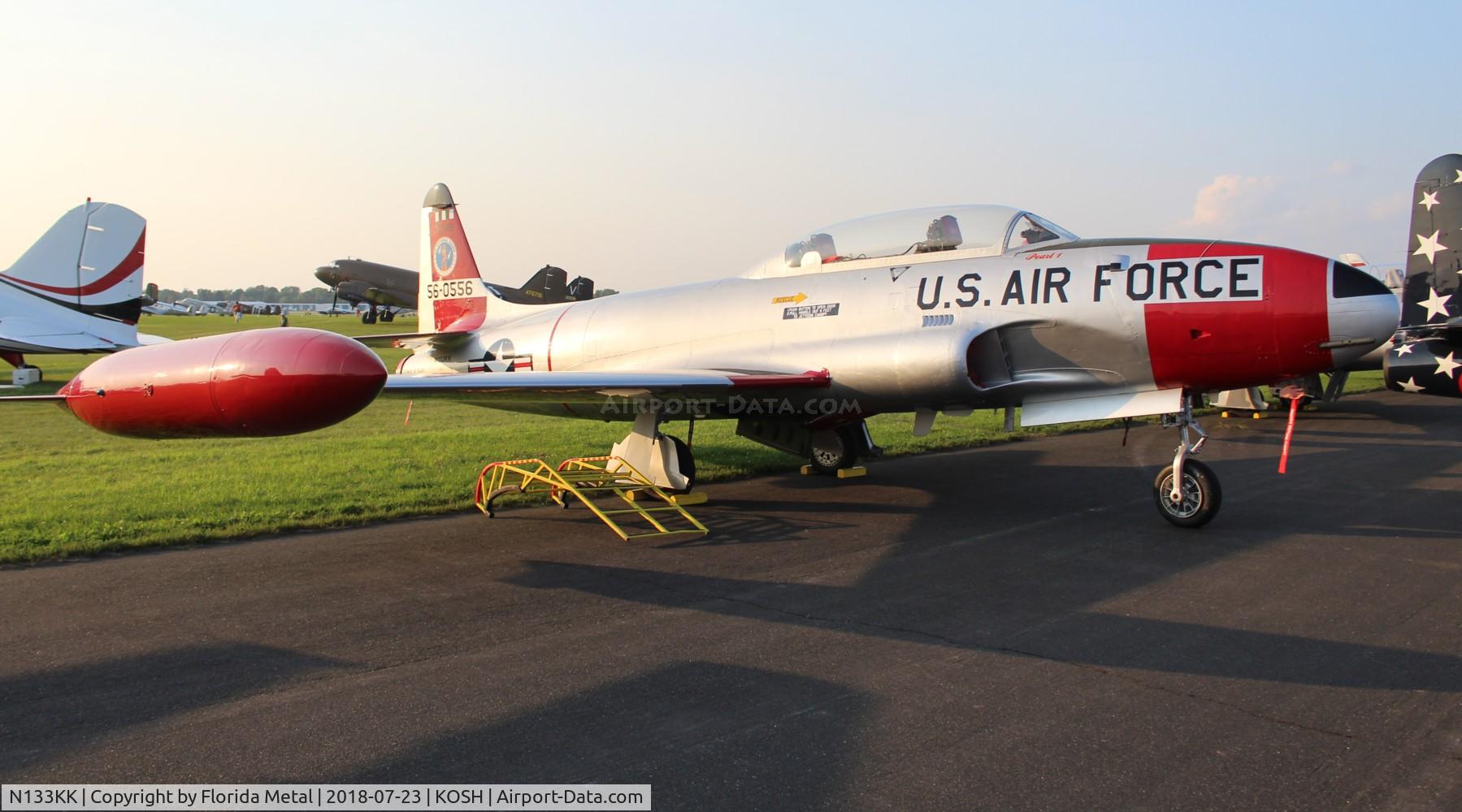 N133KK, Canadair T-33AN Silver Star 3 C/N T33-556, OSH 2018