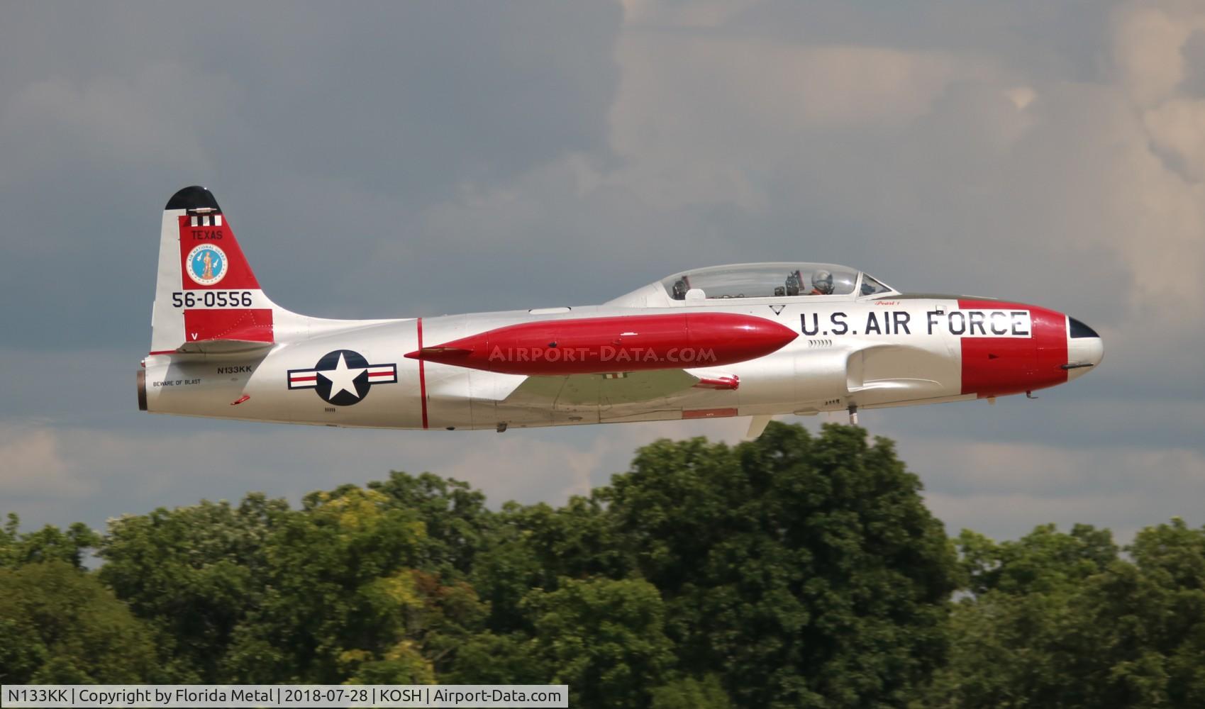 N133KK, Canadair T-33AN Silver Star 3 C/N T33-556, OSH 2018