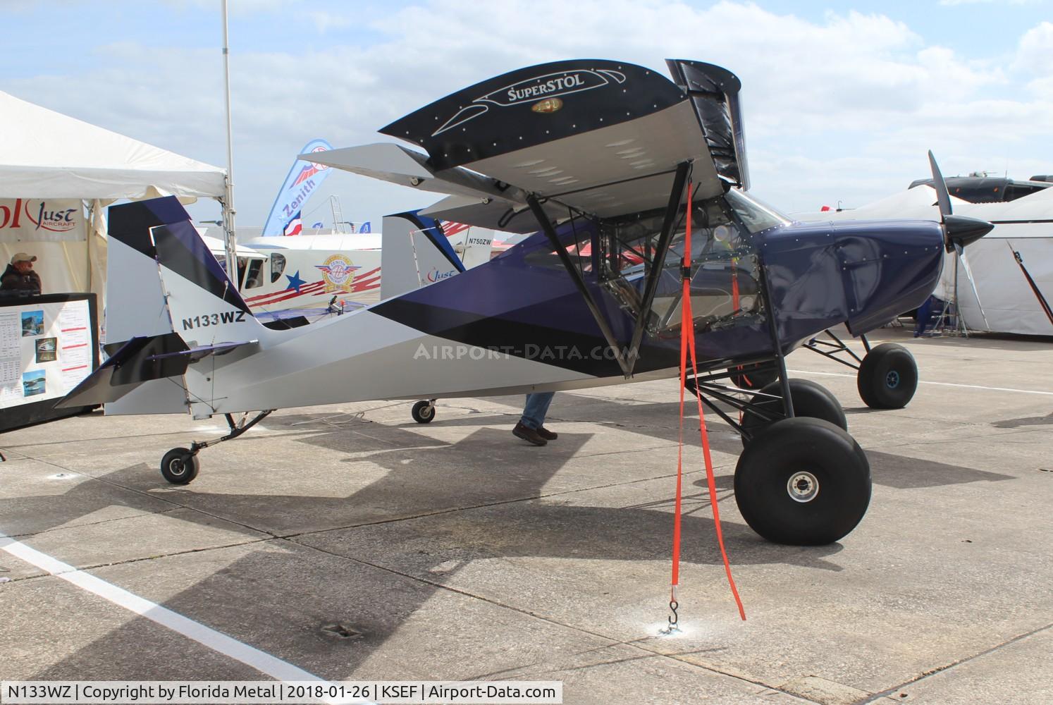 N133WZ, 2014 Just Aircraft Superstol C/N JA280-11-12, Sebring 2018