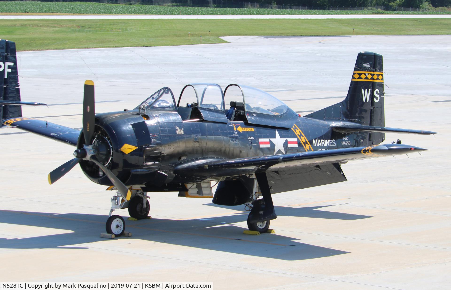 N528TC, 1957 North American T-28C Trojan C/N 252-16, North American T-28C