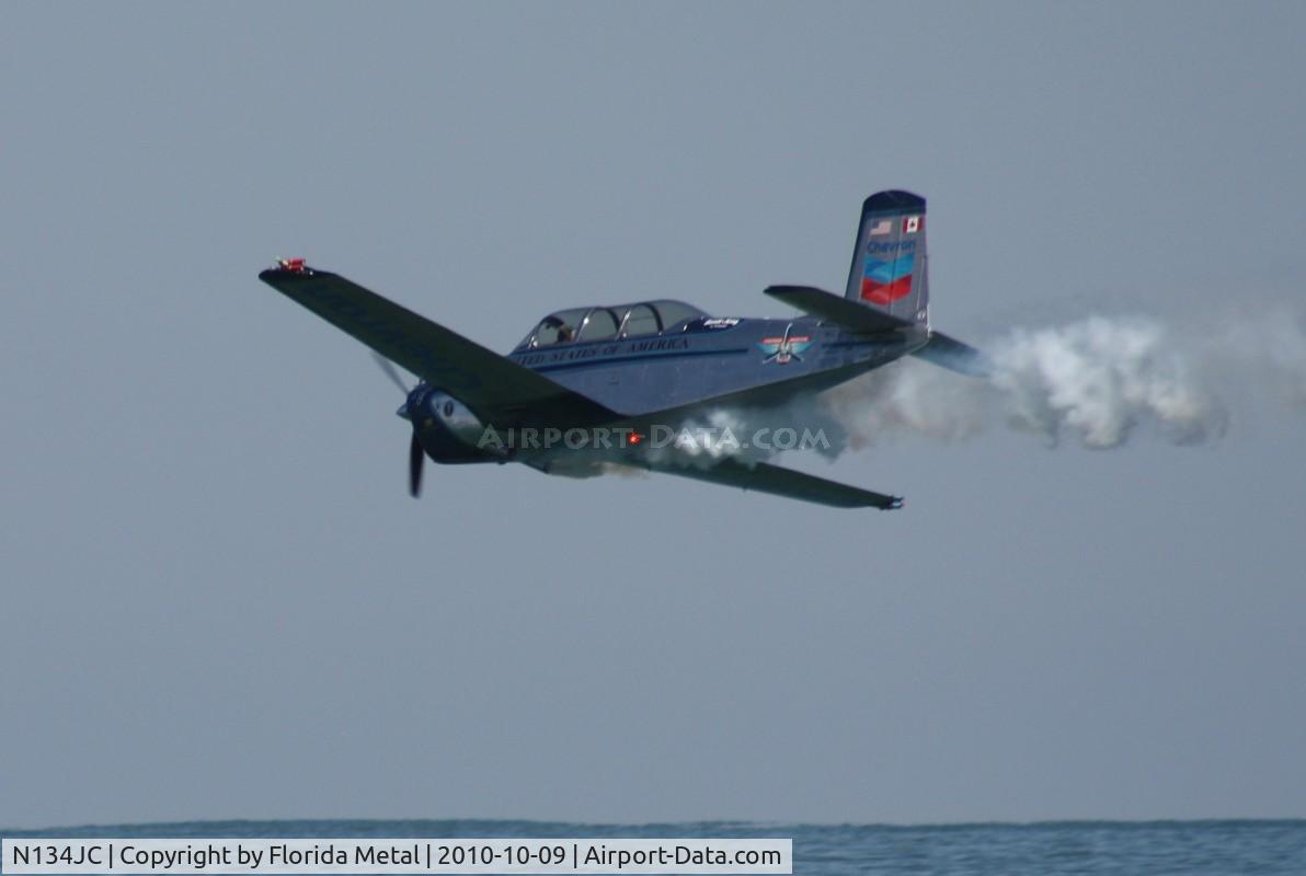 N134JC, 1955 Beech T-34-A (A45) Mentor C/N G-812, Daytona Beach 2010
