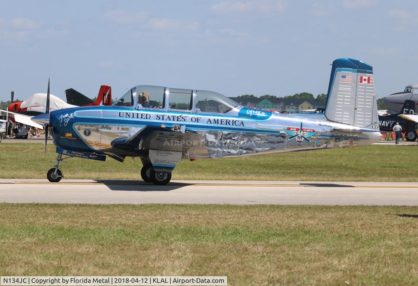 N134JC, 1955 Beech T-34-A (A45) Mentor C/N G-812, SNF 2018