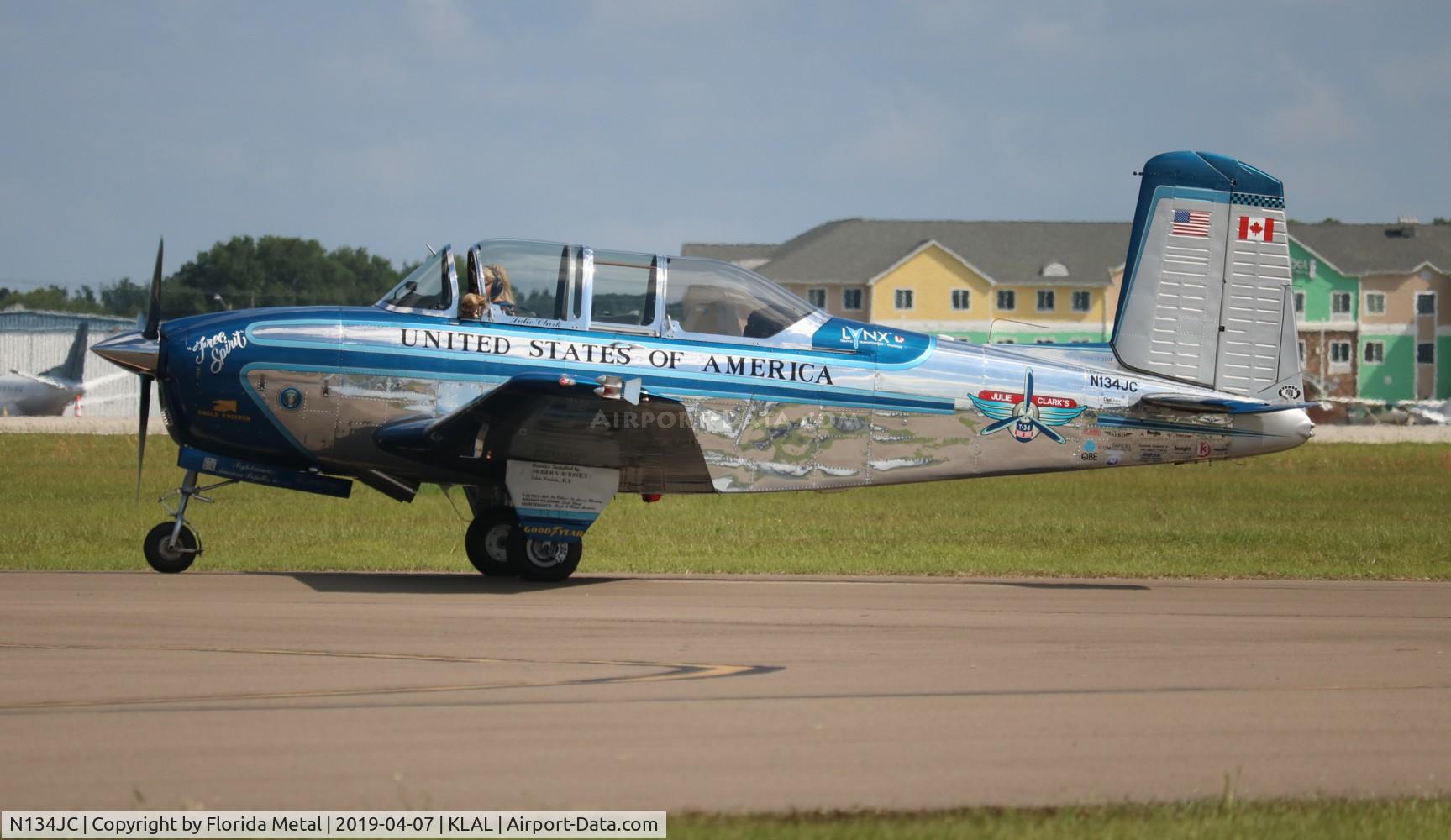 N134JC, 1955 Beech T-34-A (A45) Mentor C/N G-812, SNF 2019