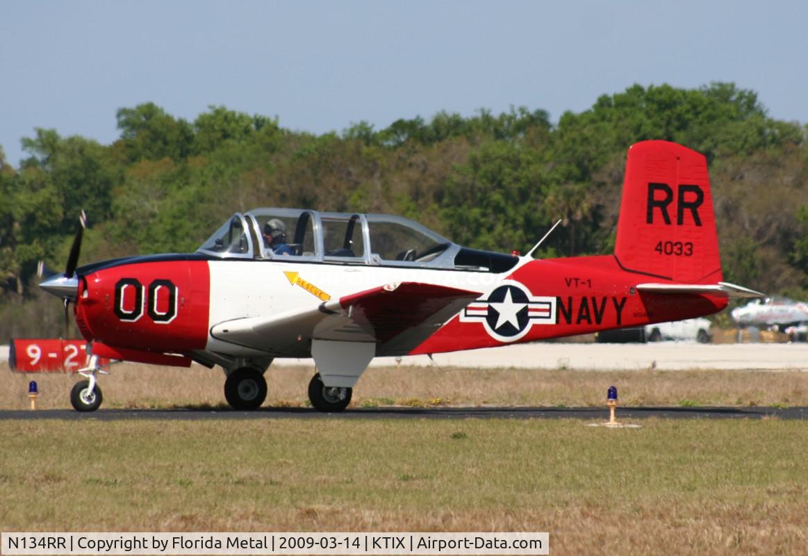 N134RR, Beech T-34B Mentor C/N BG-340, TICO 2009