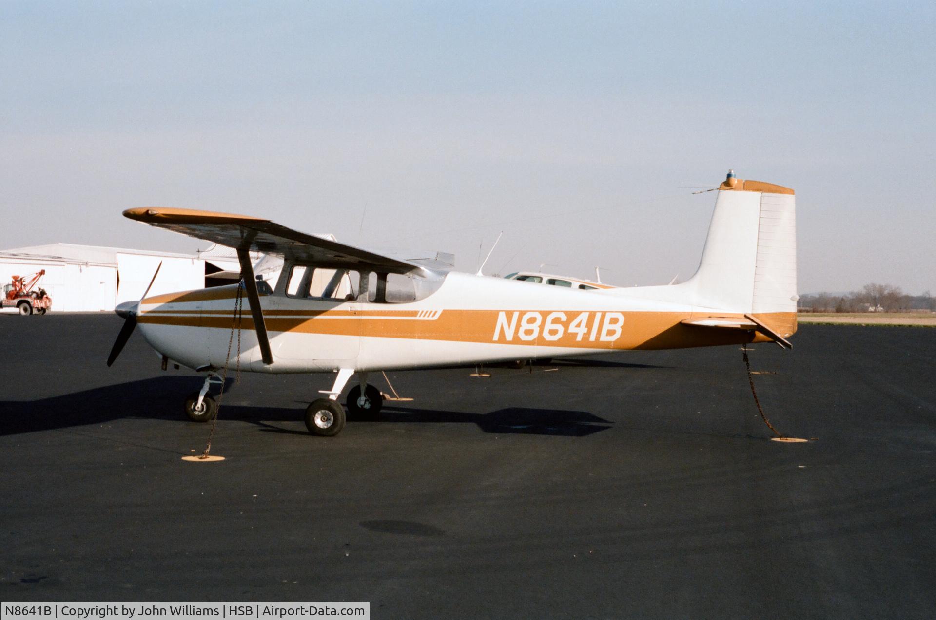 N8641B, Cessna 172 C/N 36341, Harrisburg, IL
Spring 1986
