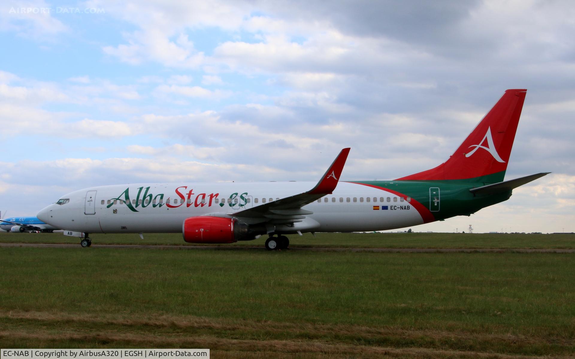 EC-NAB, 2000 Boeing 737-81Q C/N 29051, Seen stored on the North Side storage area