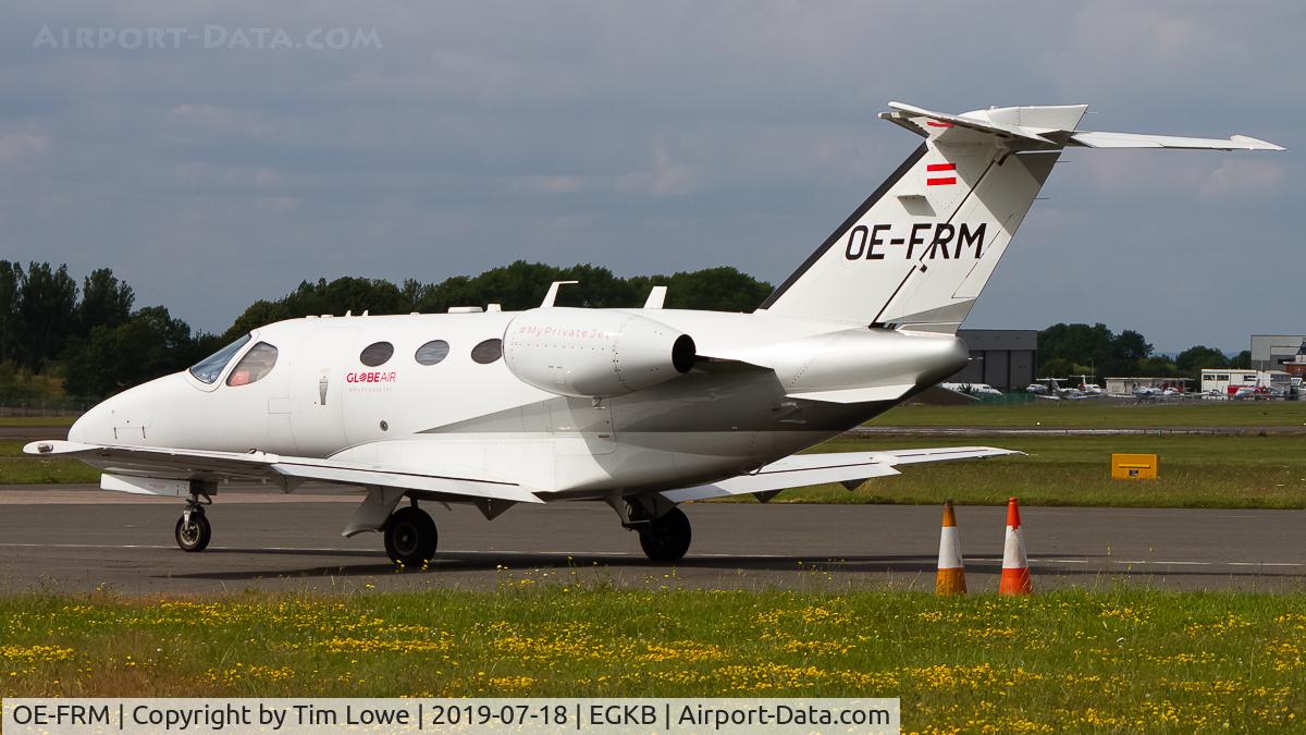 OE-FRM, 2010 Cessna 510 Citation Mustang Citation Mustang C/N 510-0349, Parked on the Signature Apron