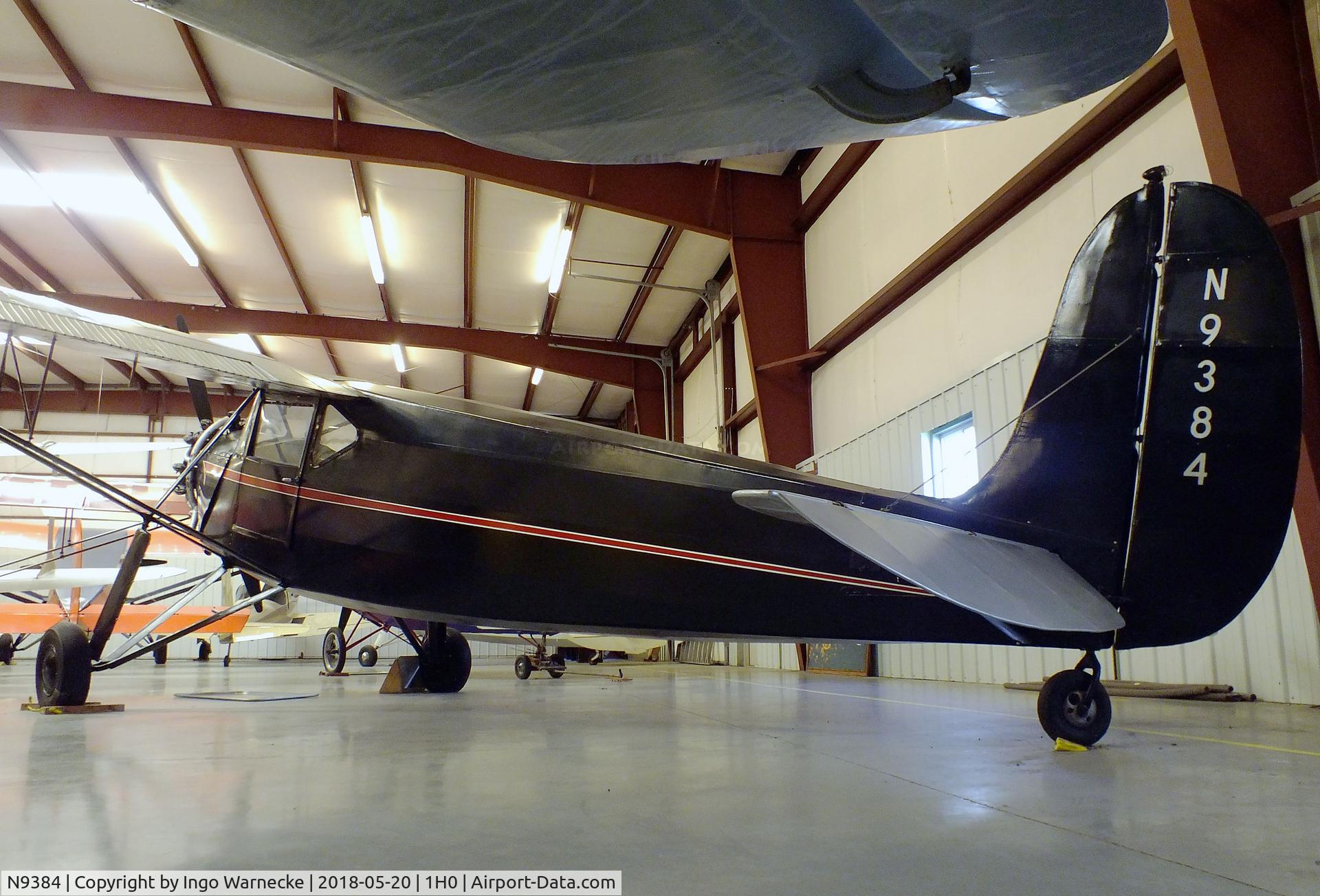 N9384, 1933 Fairchild 24 C8A C/N 2514, Fairchild 24 C8A at the Aircraft Restoration Museum at Creve Coeur airfield, Maryland Heights MO