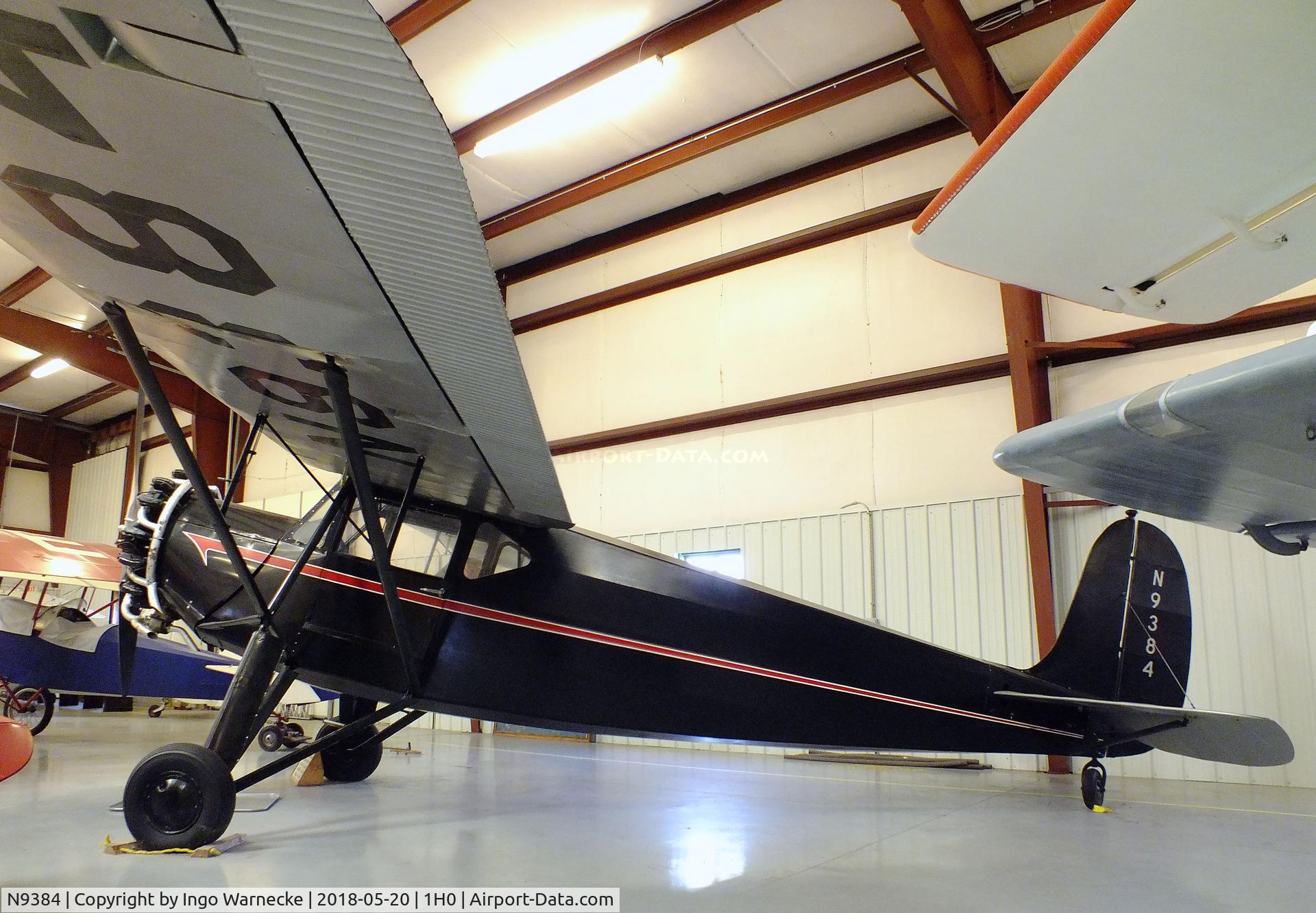 N9384, 1933 Fairchild 24 C8A C/N 2514, Fairchild 24 C8A at the Aircraft Restoration Museum at Creve Coeur airfield, Maryland Heights MO