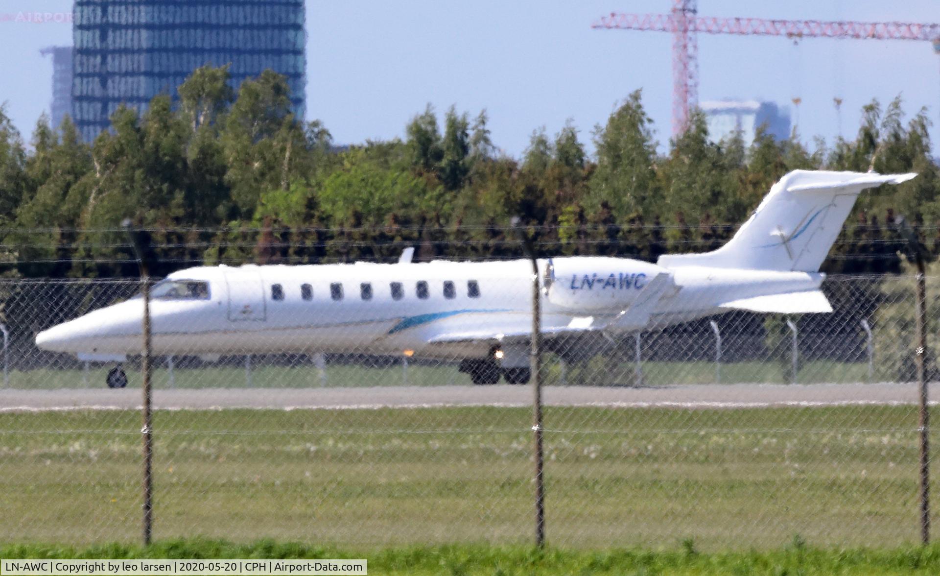 LN-AWC, 1999 Learjet 45 C/N 45-059, Copenhagen 20.5.2020