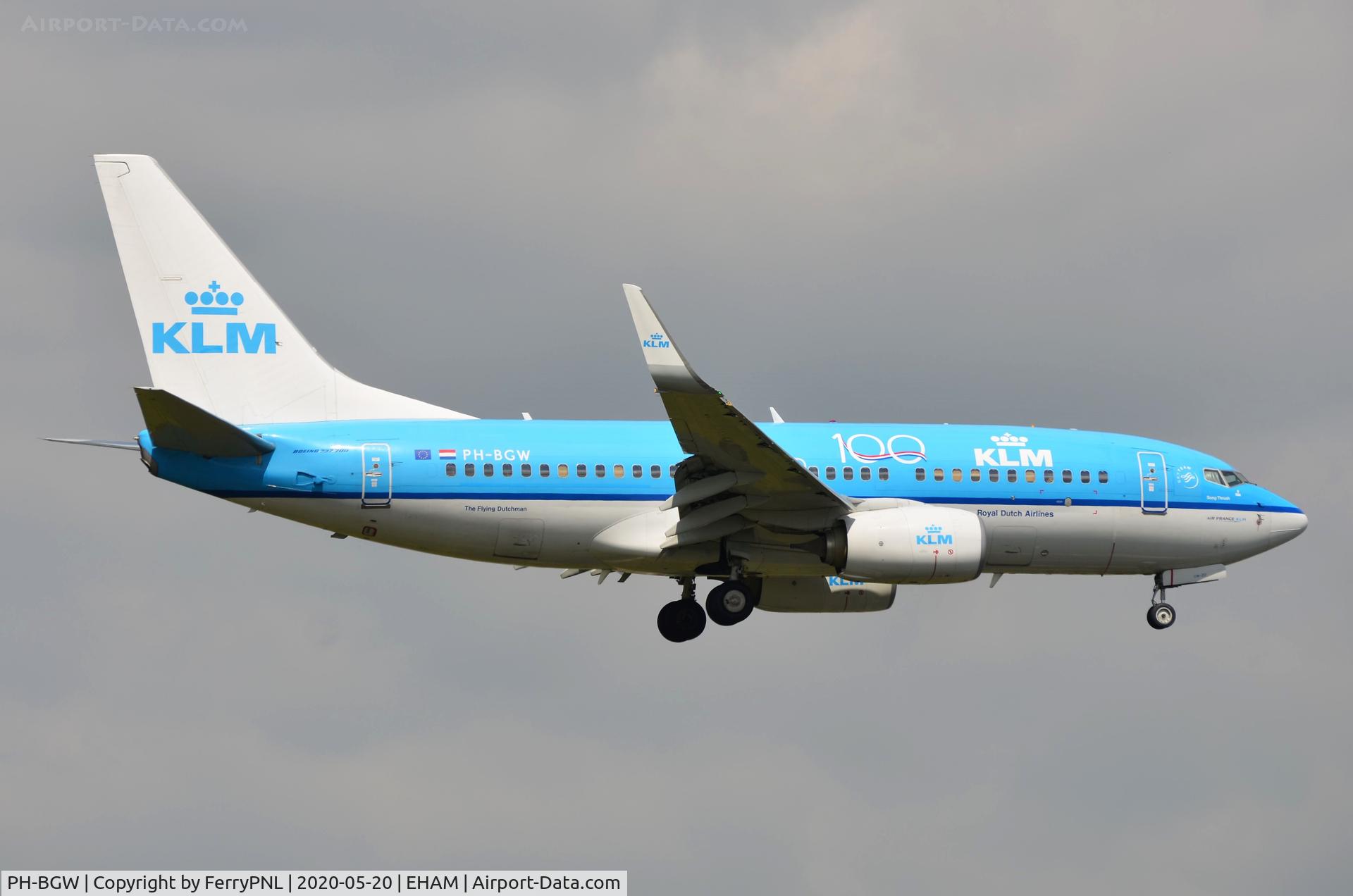 PH-BGW, 2011 Boeing 737-7K2 C/N 38128, Arrival of KLM B737