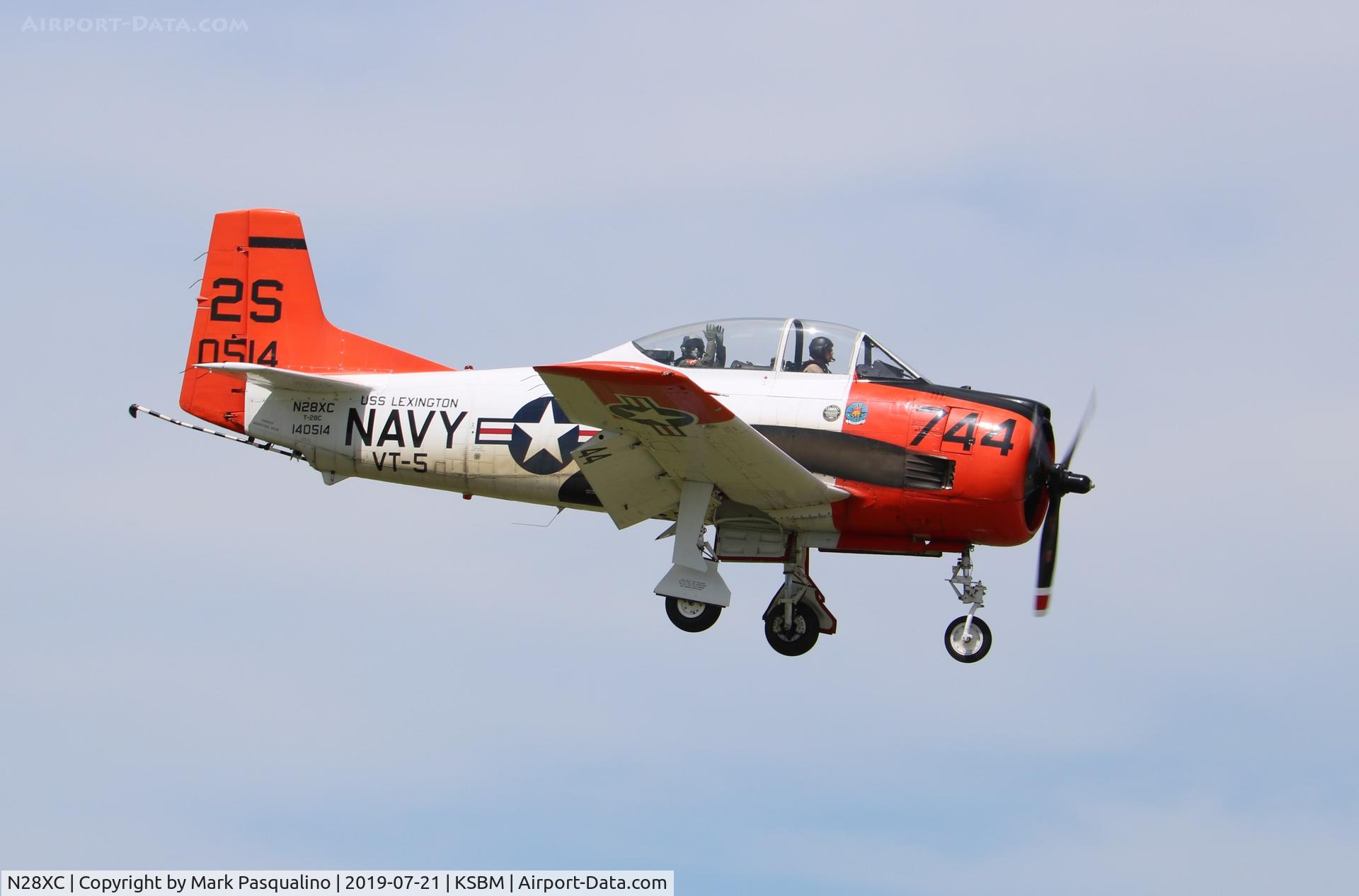 N28XC, 1954 North American T-28C Trojan C/N 226-91 (140514), North American T-28C