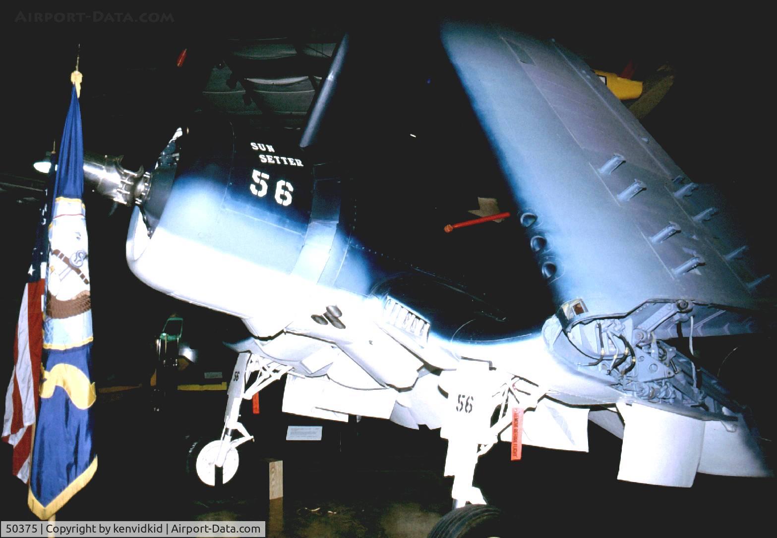 50375, Vought F4U-1D Corsair C/N 5622, At the National Air & Space Museum's Paul Garber Restoration Facility.