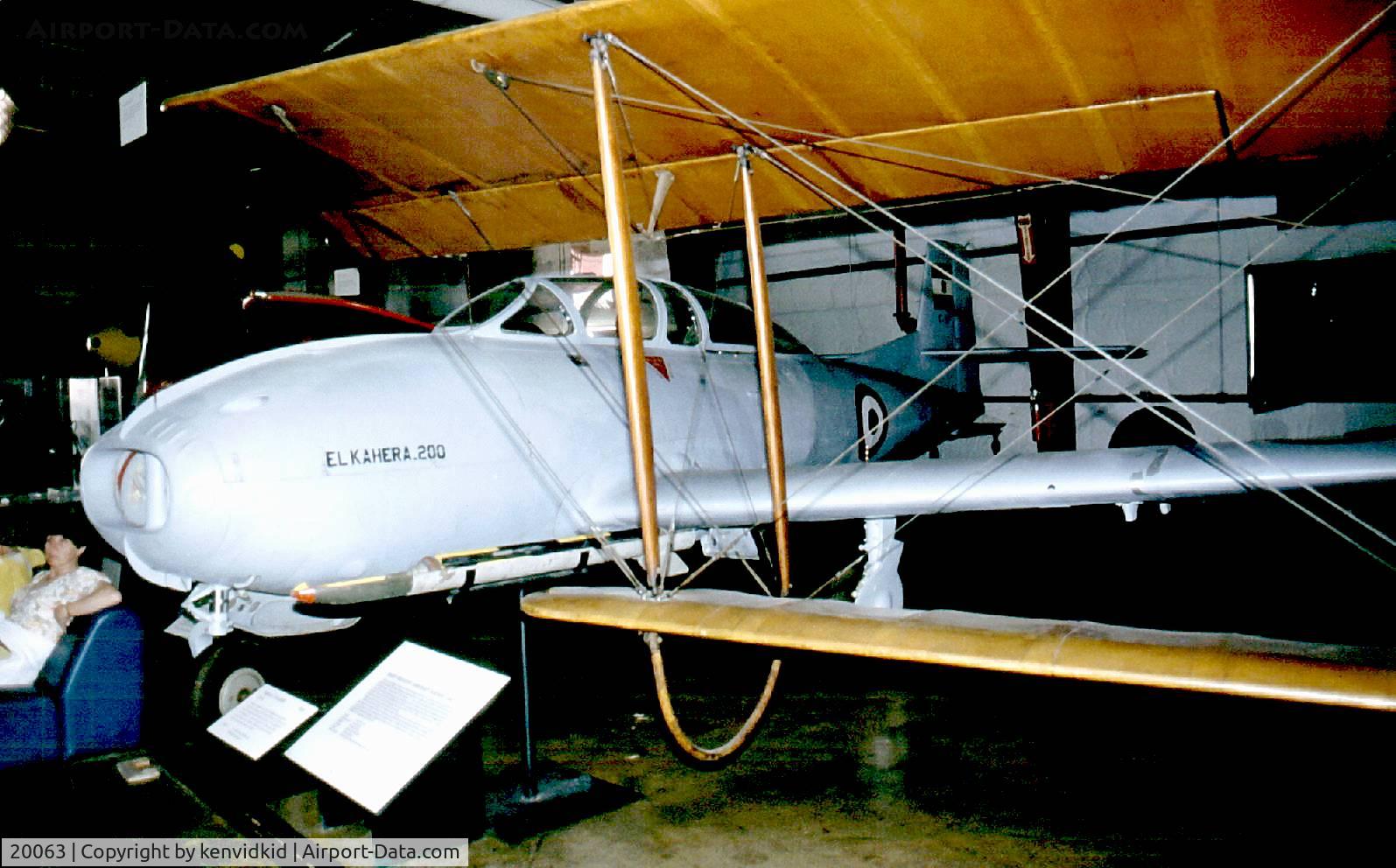 20063, Hispano HA-200B Cairo C/N Not found 20063, At the National Air & Space Museum's Paul Garber Restoration Facility.
