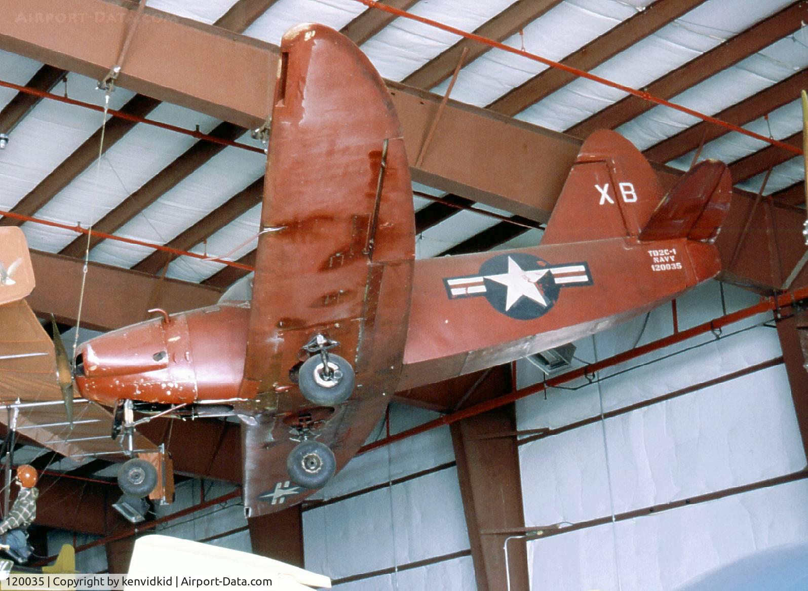 120035, 1949 Culver TD2C-1 C/N Not found 120035, At the National Air & Space Museum's Paul Garber Restoration Facility.