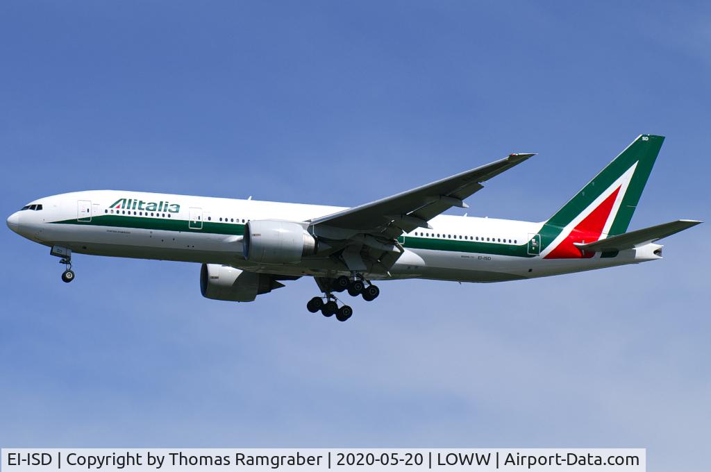 EI-ISD, 2003 Boeing 777-243/ER C/N 32860, Alitalia Boeing 777-200