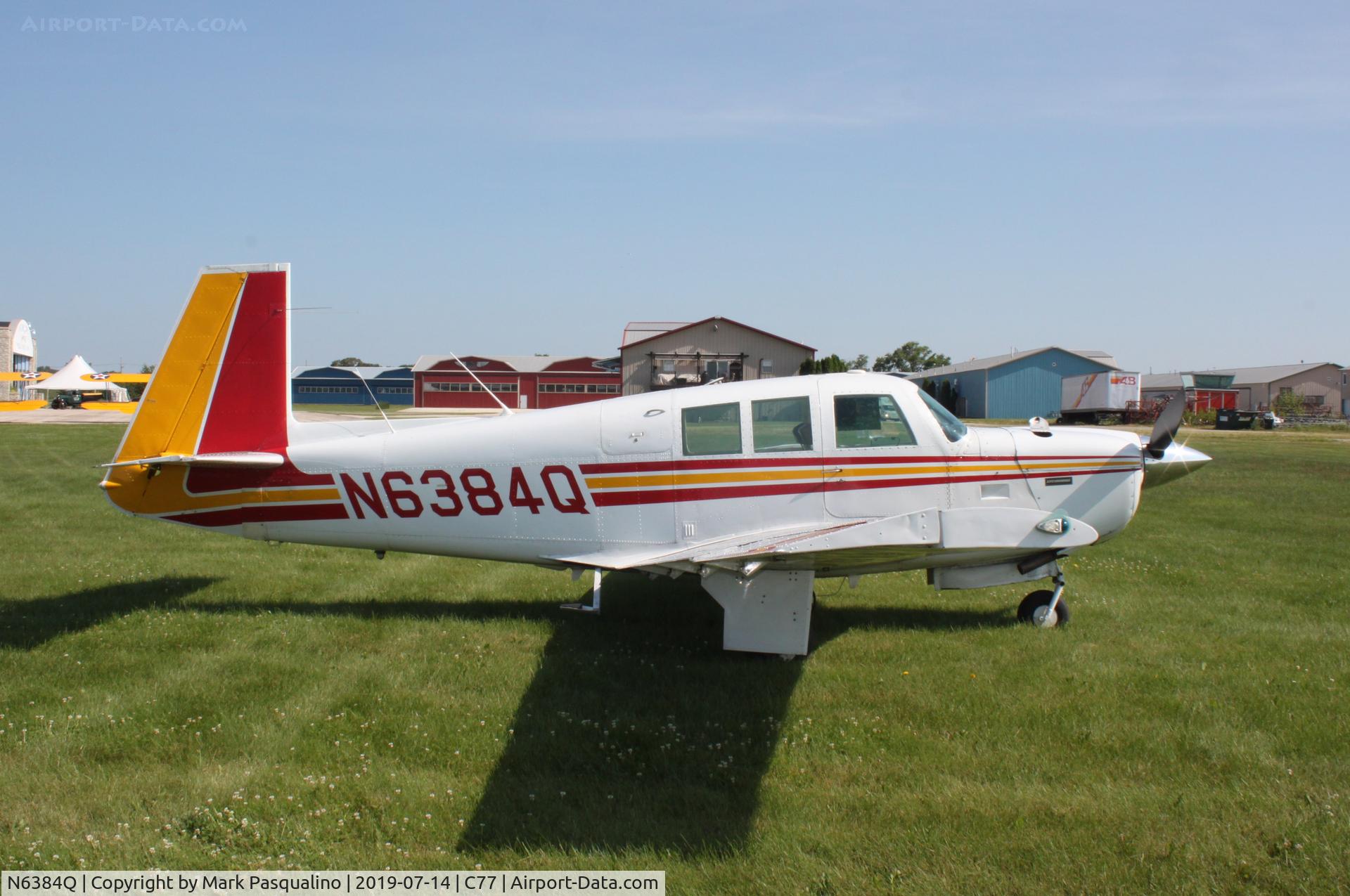 N6384Q, 1967 Mooney M20F Executive C/N 670467, Mooney M20F