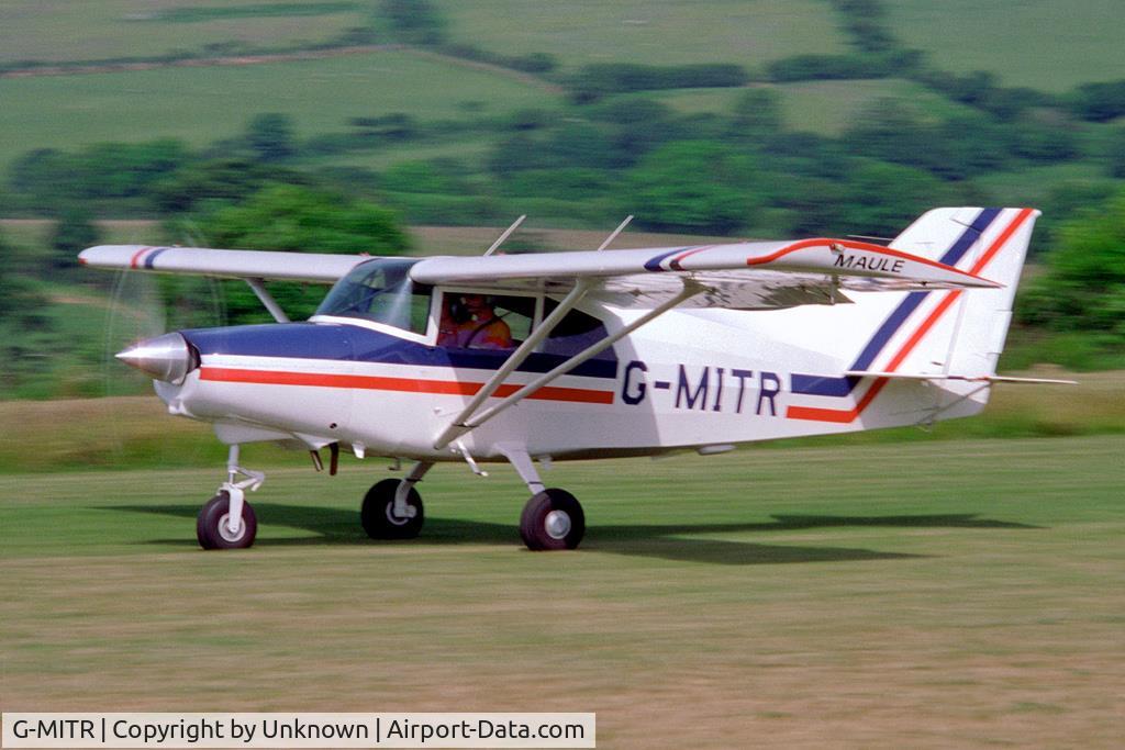 G-MITR, 1991 Maule MXT-7-180 Star Rocket C/N 14021C, Bought new in the UK in 1991, shipped to Australia when I was relocated. Sold in 1994 to the expolers Don & Margie McIntyre.