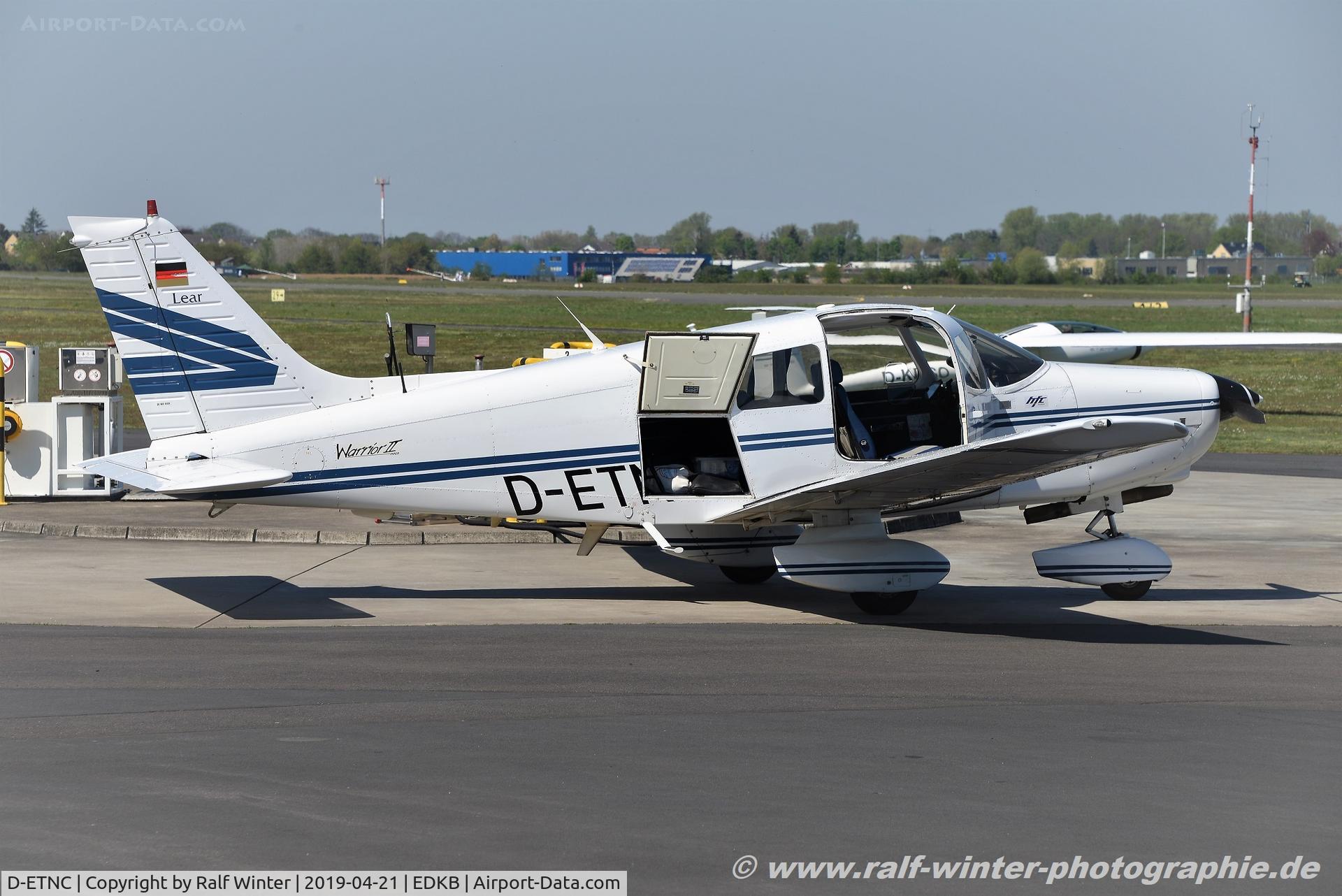 D-ETNC, Piper PA-28-161 Cherokee C/N 28-8116212, Piper PA-28-161 Cherokee - Private - 28-8116212 - D-ETNC - 21.04.2019 - EDKB