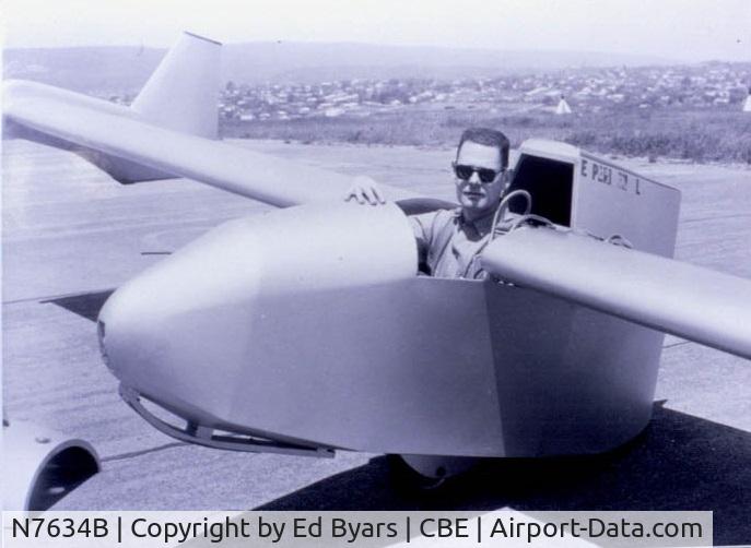 N7634B, 1959 Linder Flying Plank EPB-2 C/N 1, Circa 1960