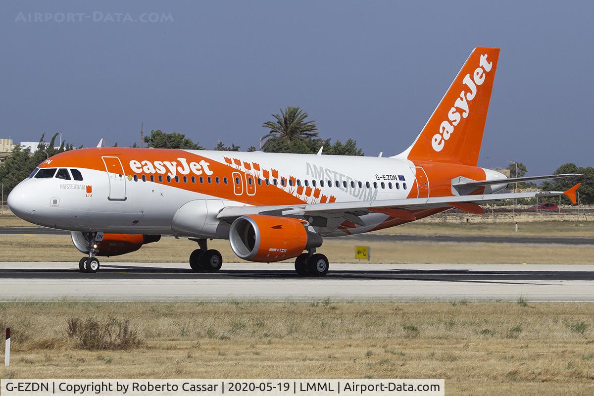 G-EZDN, 2008 Airbus A319-111 C/N 3569, Runway 31